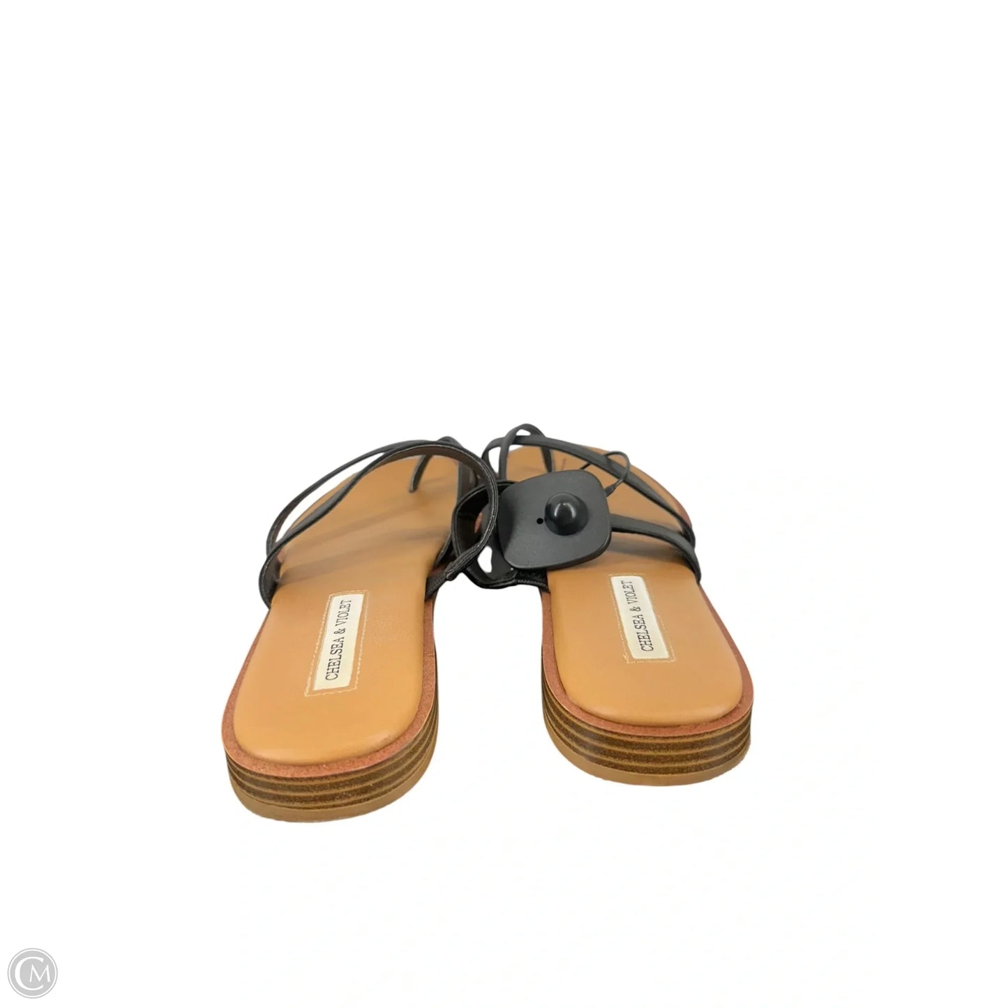 Sandals Flats By Chelsea And Violet In Black & Brown, Size: 7