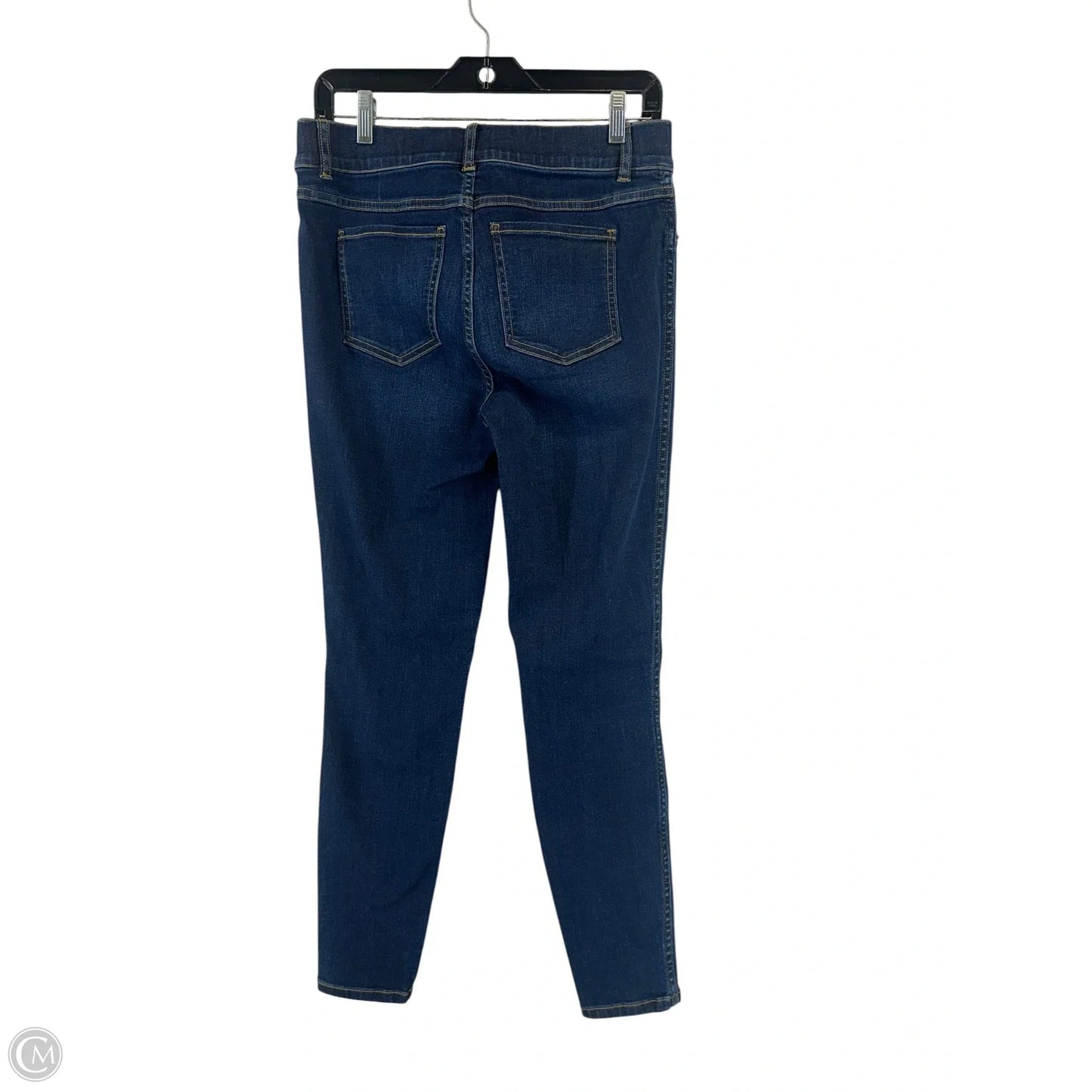 Jeans Skinny By Spanx In Blue Denim, Size: M