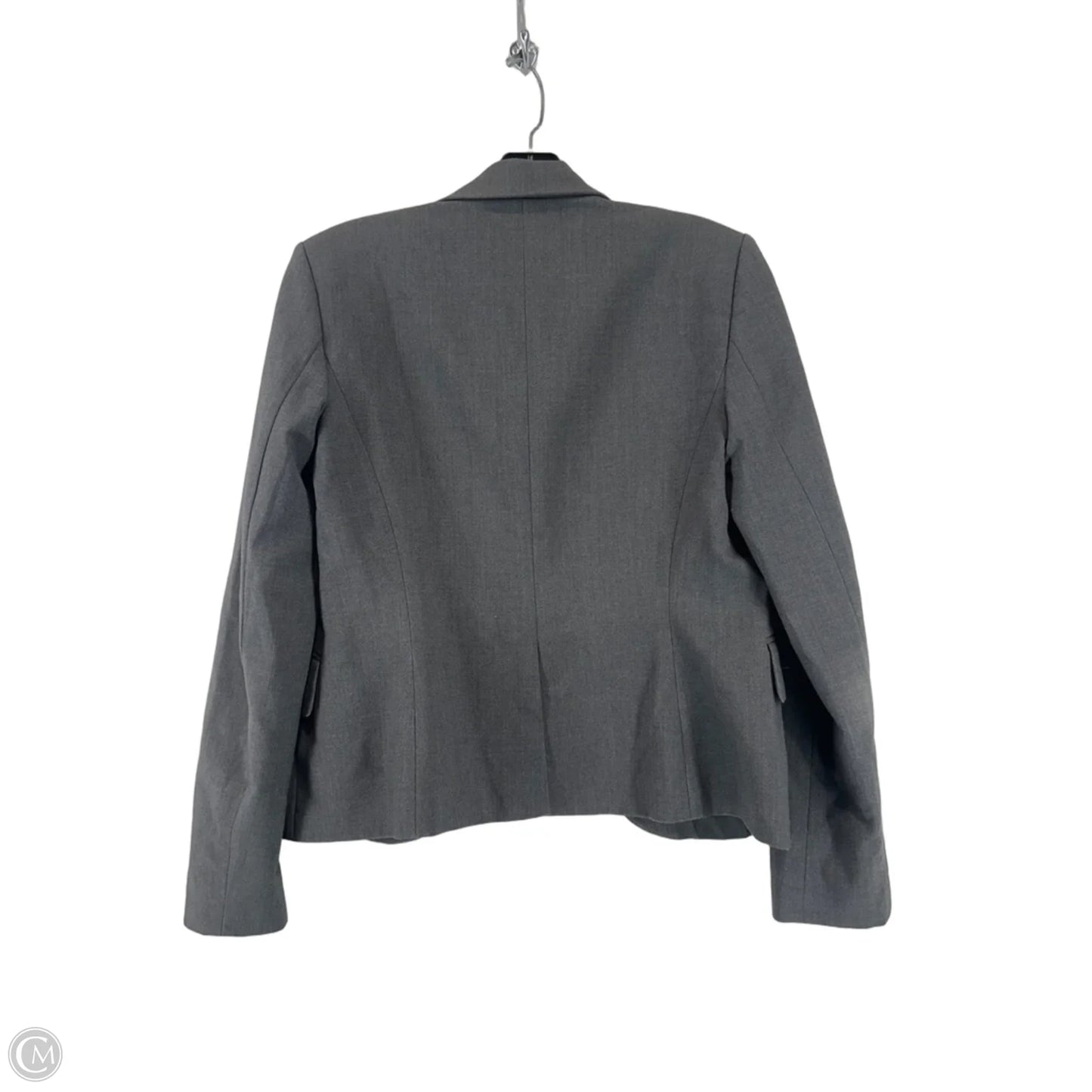 Blazer By Calvin Klein In Grey, Size: M