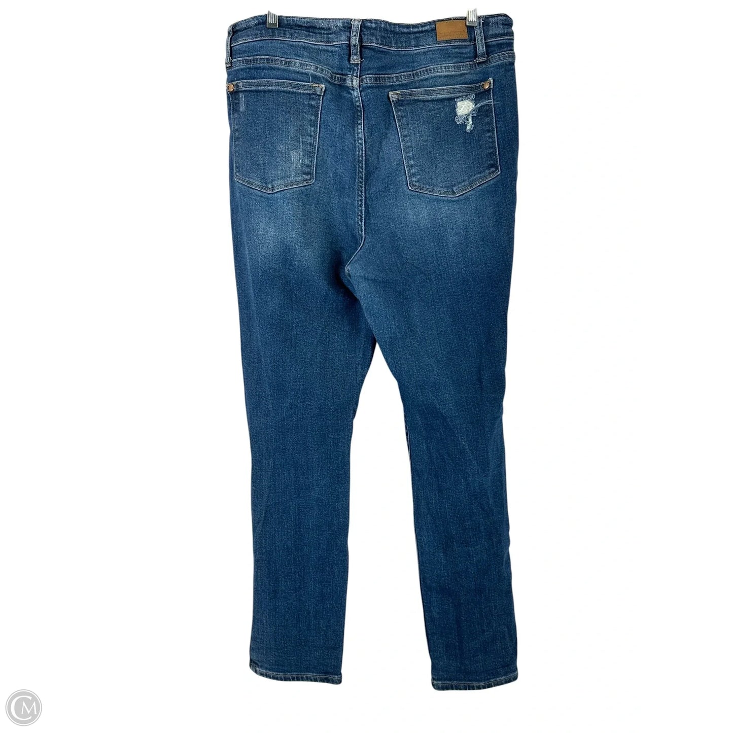 Jeans Boyfriend By Judy Blue In Blue Denim, Size: 16