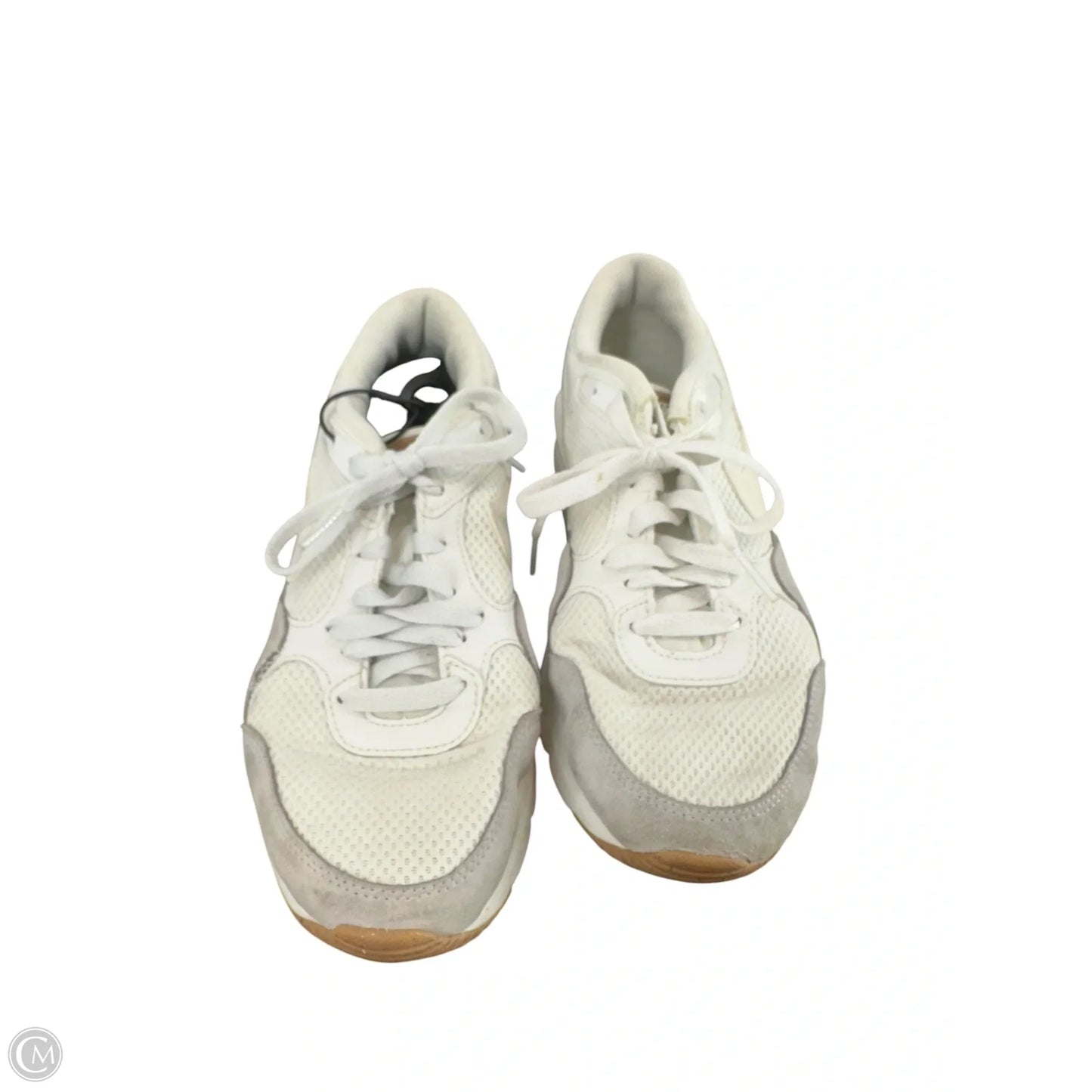 Shoes Sneakers By Nike In Grey & White, Size: 8