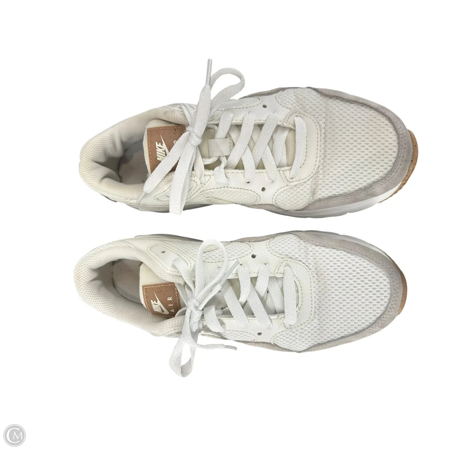 Shoes Athletic By Nike In White, Size: 7.5
