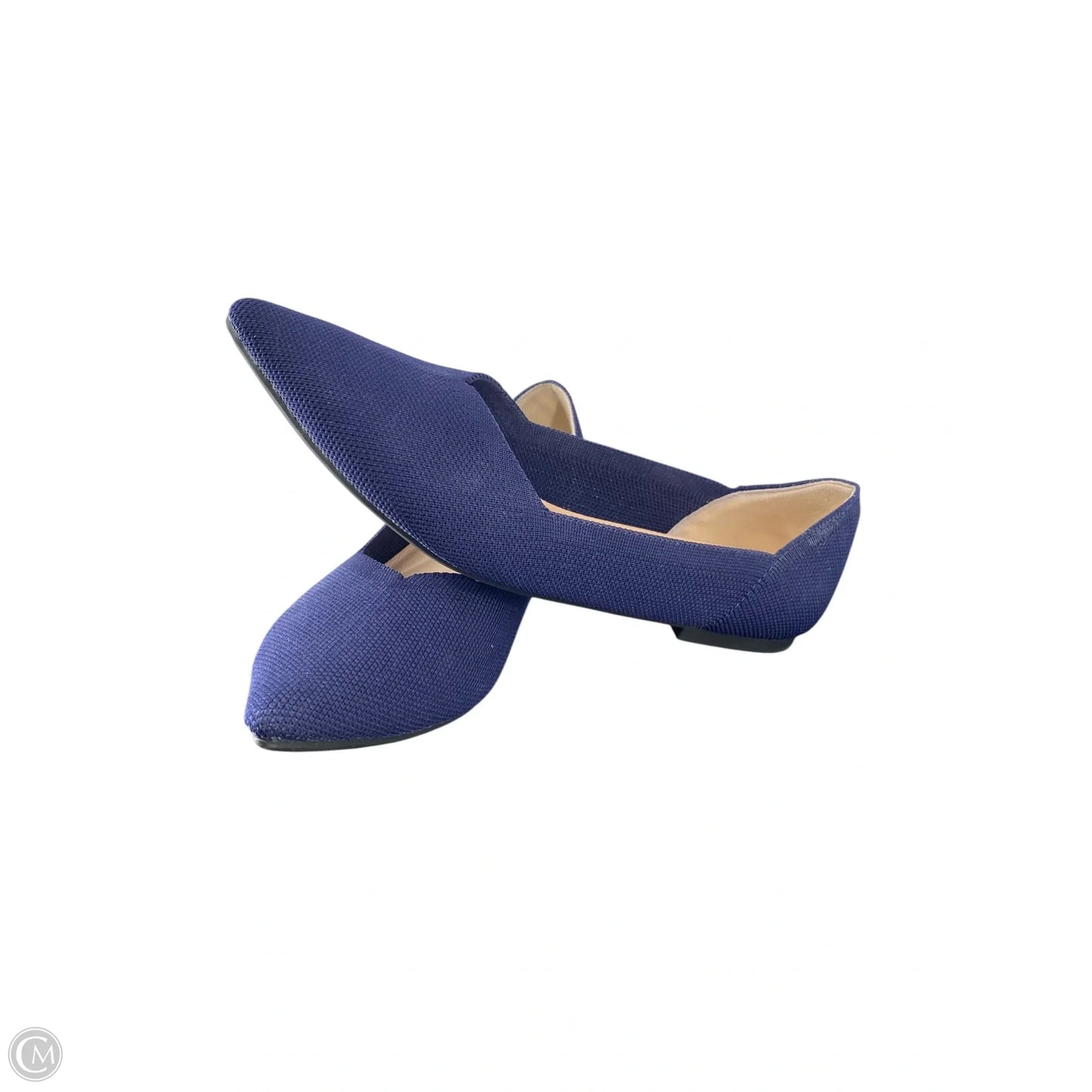Shoes Flats By Cme In Navy, Size: 7