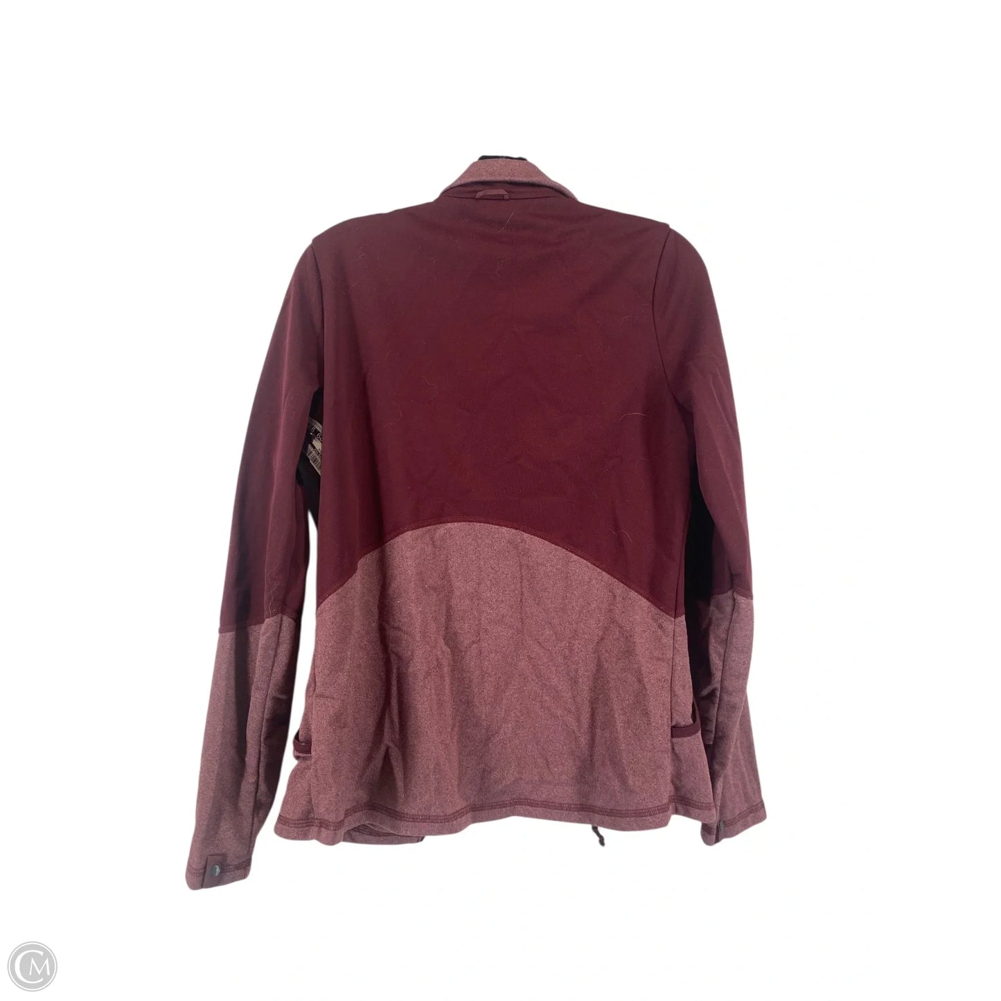 Jacket Fleece By The North Face In Maroon, Size: M