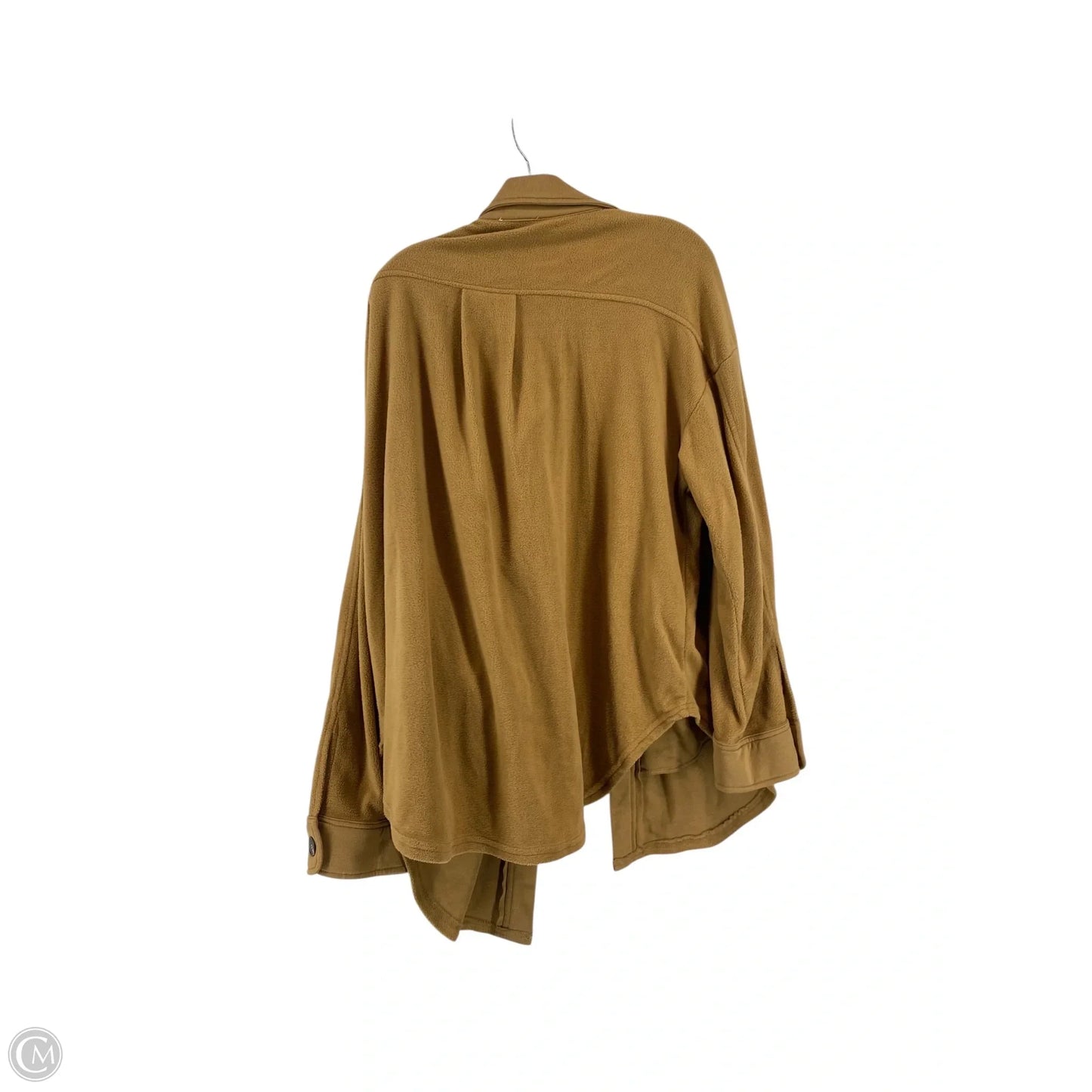 Jacket Shirt By La Miel In Tan, Size: L