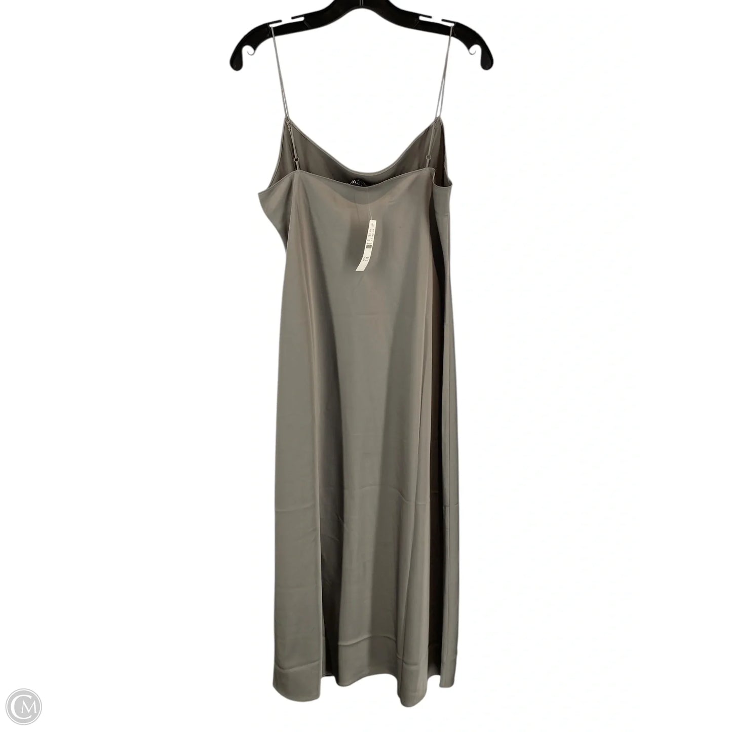 Dress Casual Midi By J. Crew In Grey, Size: 10