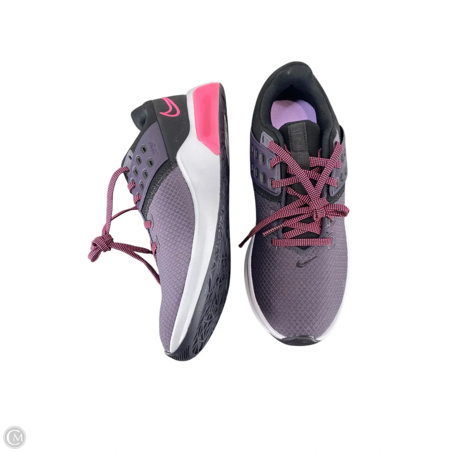 Shoes Athletic By Nike In Black & Pink, Size: 8.5