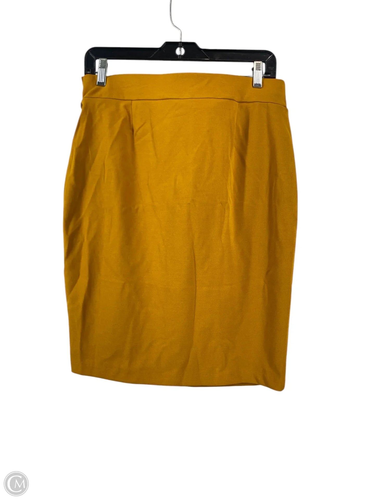 Skirt Mini & Short By New York And Co In Yellow, Size: M