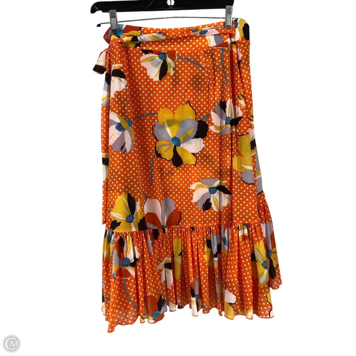 Skirt Mini & Short By Cabi In Orange, Size: Xs