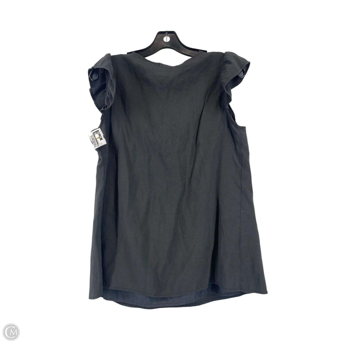 Top Sleeveless By Cme In Black, Size: M