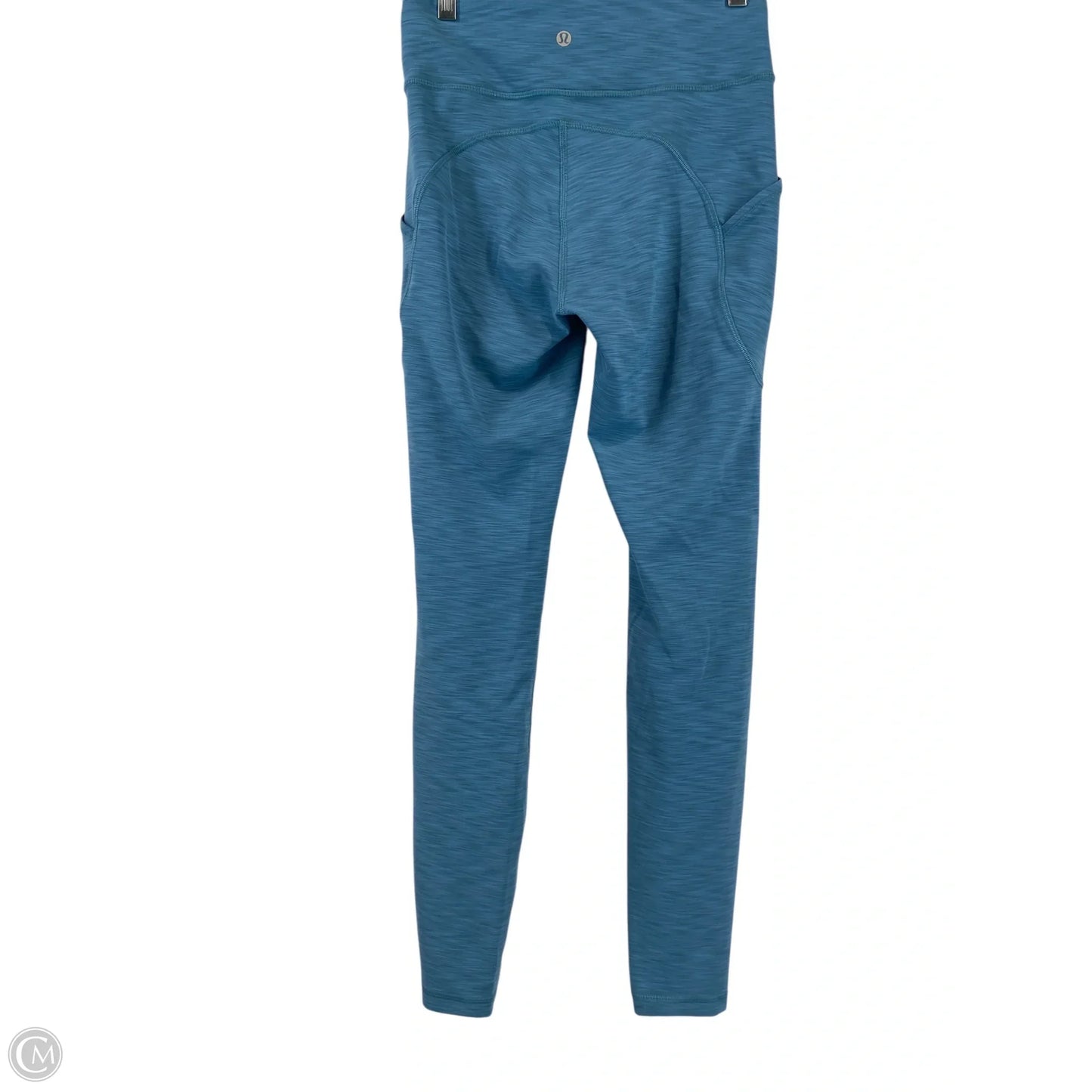 Athletic Leggings By Lululemon In Blue, Size: 6