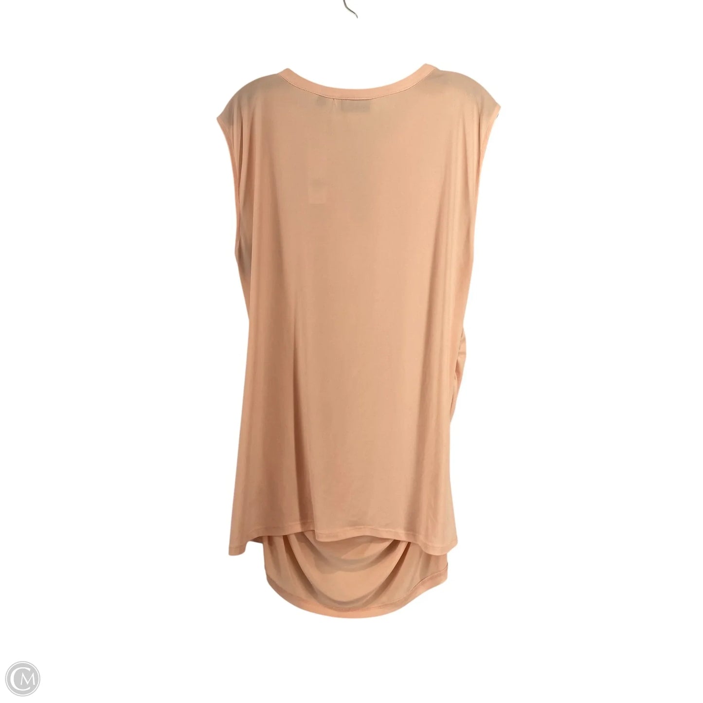 Top Sleeveless By New York Studio In Pink, Size: 2x