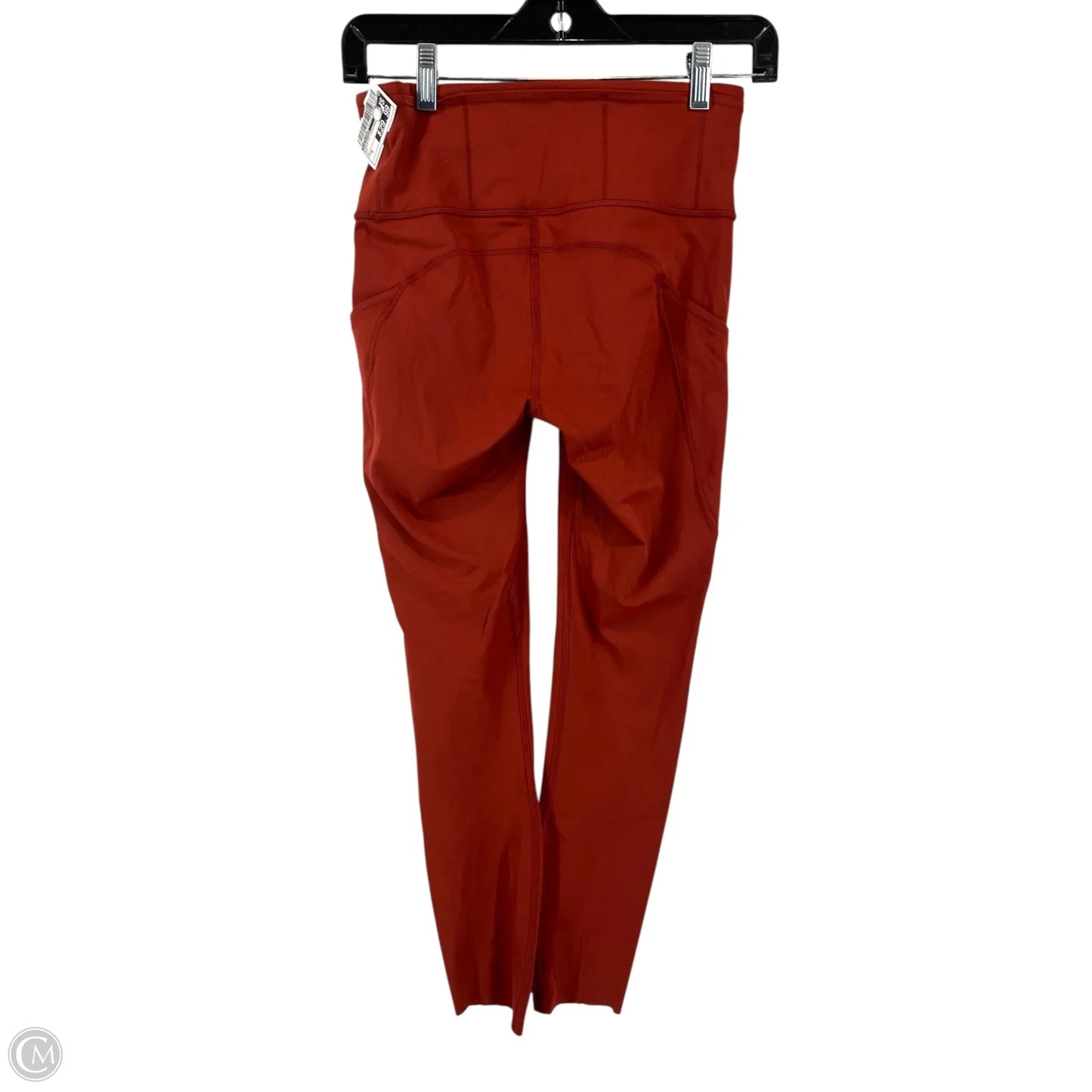 Athletic Leggings By Lululemon In Red, Size: 6