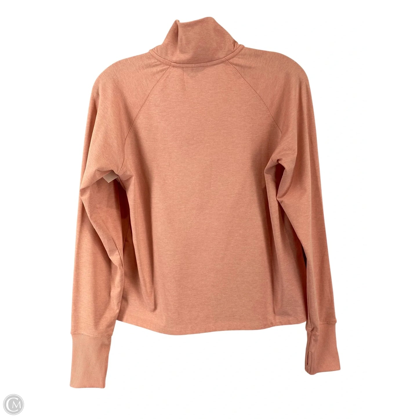 Athletic Top Long Sleeve Collar By Danskin In Pink, Size: Xs