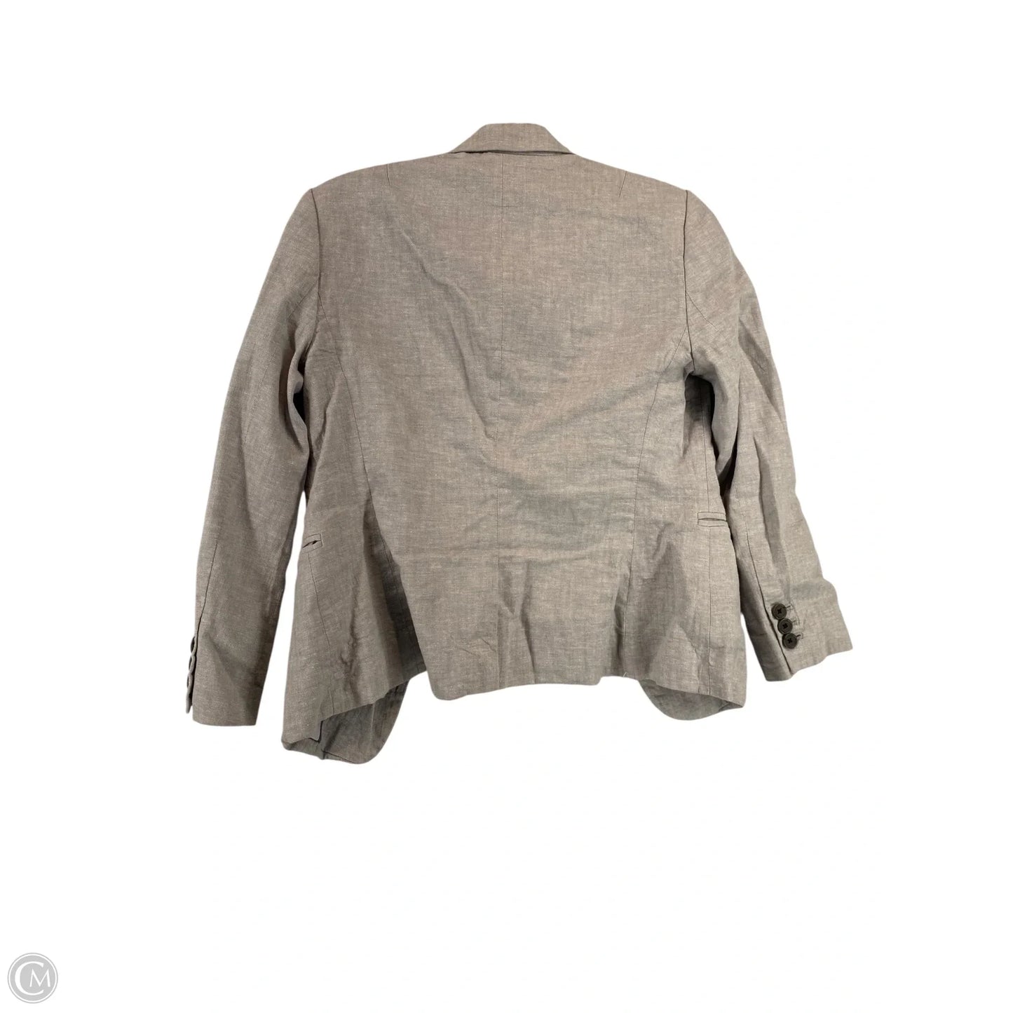 Blazer By Banana Republic In Grey, Size: S