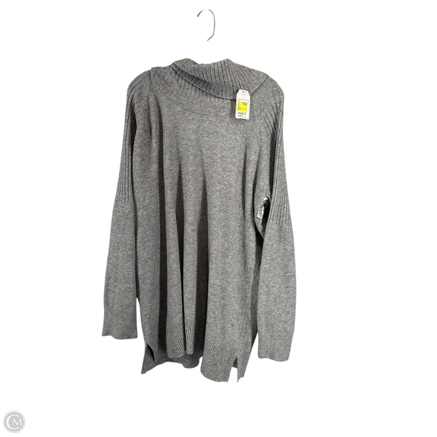 Sweater By Time And Tru In Grey, Size: 2x