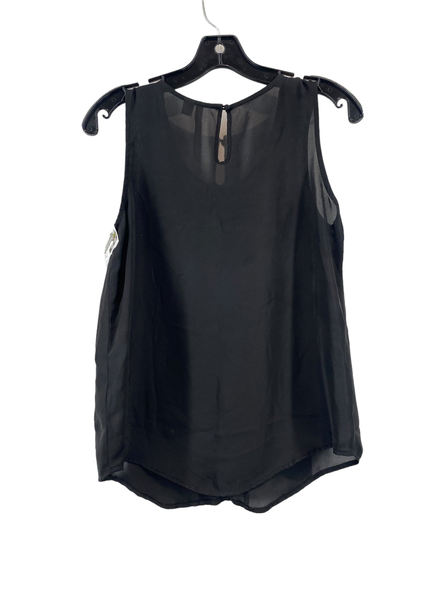 Top Sleeveless By Lc Lauren Conrad In Black, Size: S