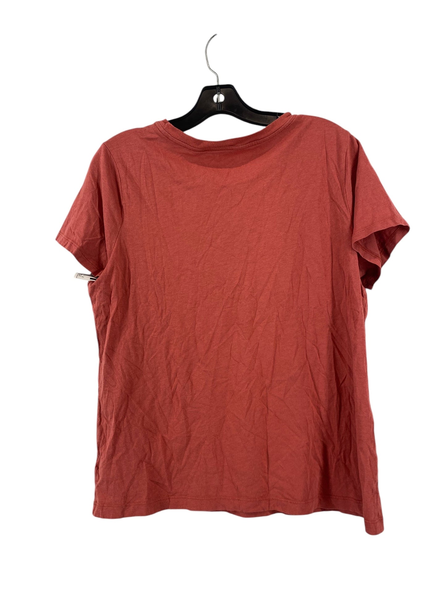 Top Short Sleeve By A New Day In Red, Size: Xl