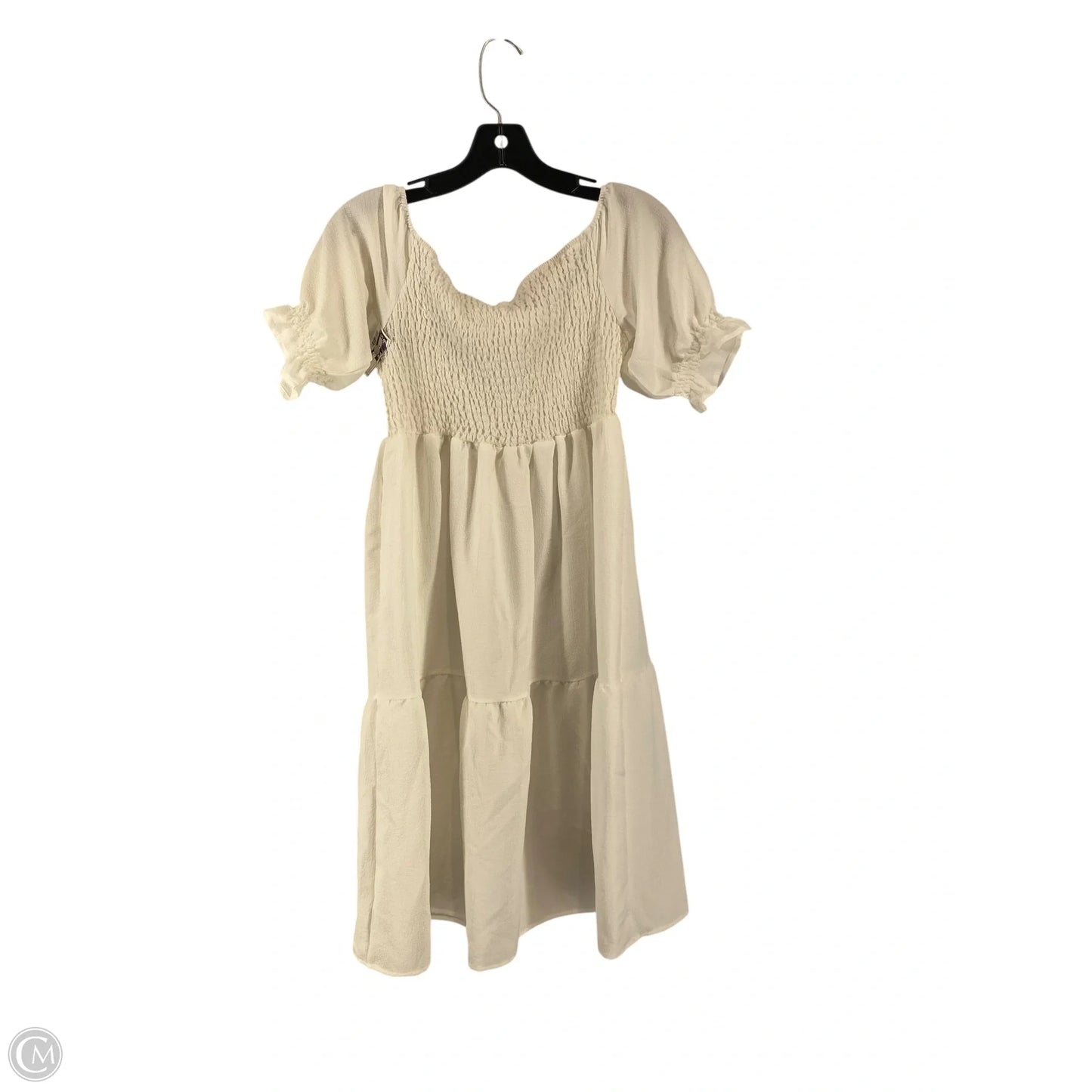 Dress Casual Short By Cmc In White, Size: L