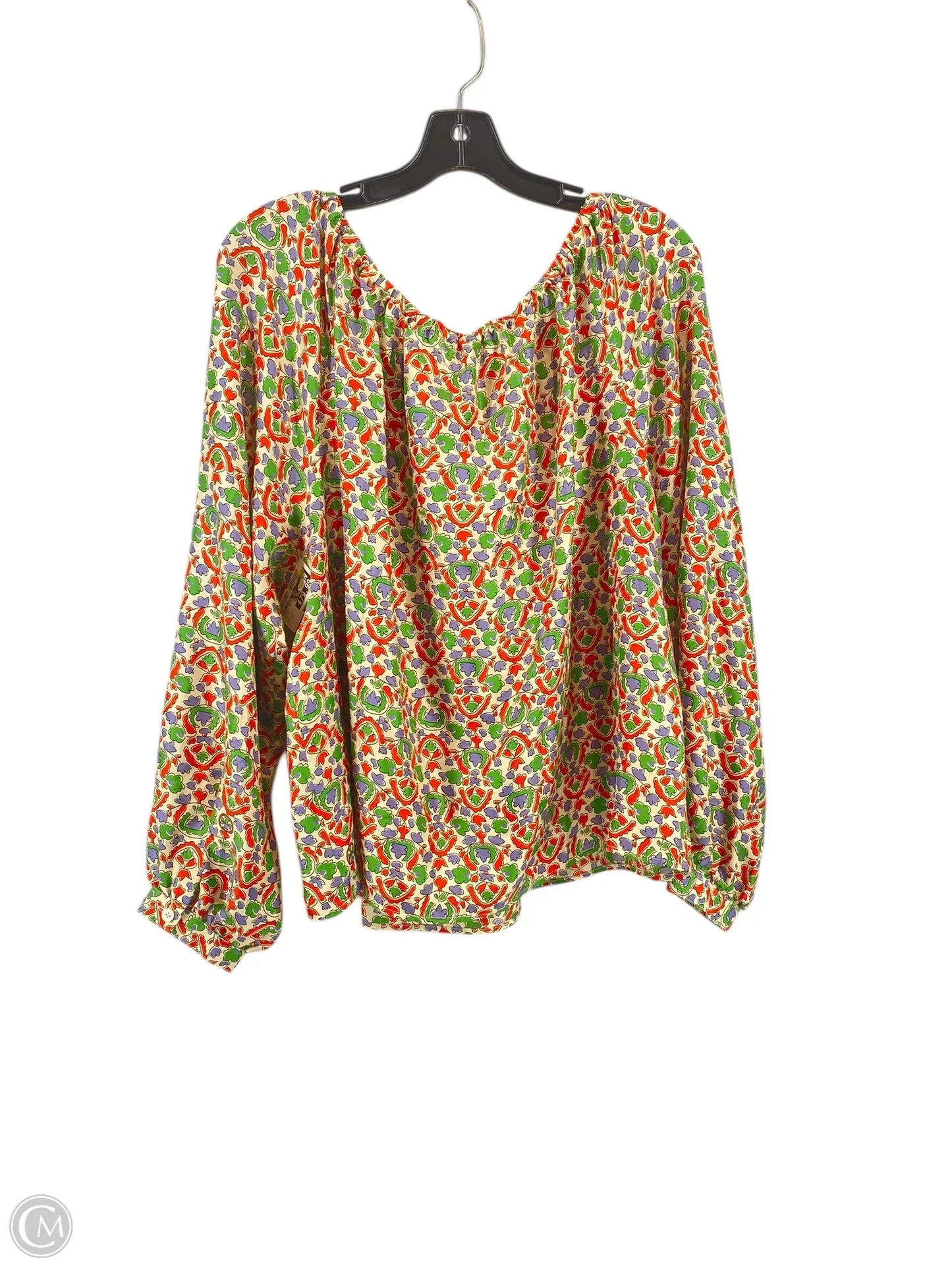 Top Long Sleeve Designer By Tory Burch Size: 12