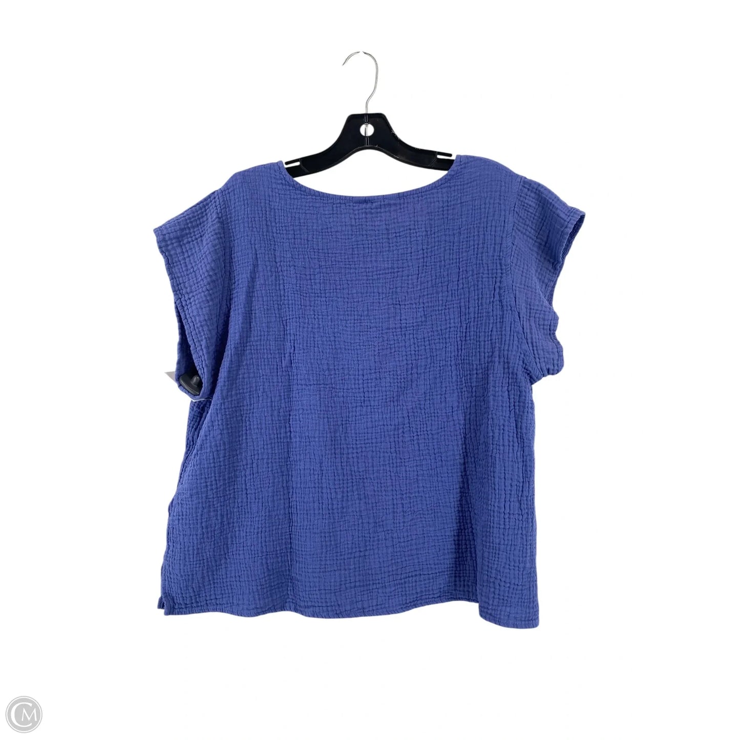 Top Short Sleeve By Clothes Mentor In Purple, Size: Xl