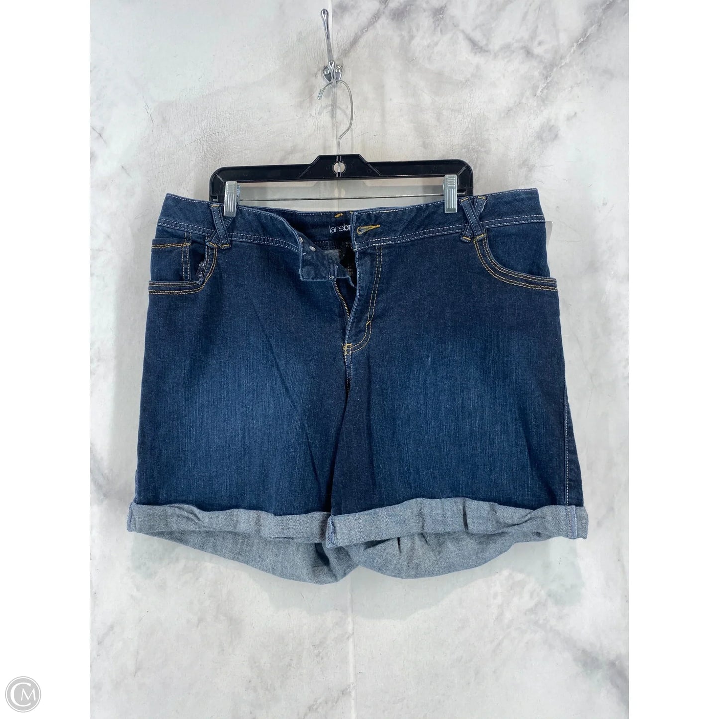 Shorts By Lane Bryant In Blue Denim, Size: 20