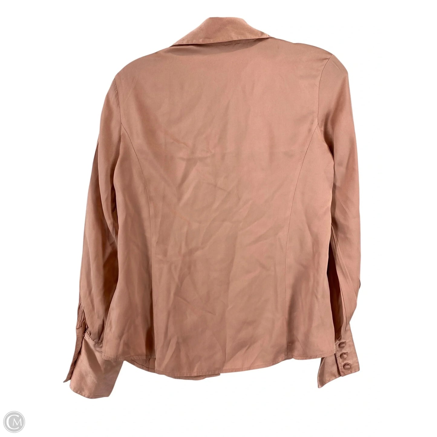 Top Long Sleeve By Banana Republic In Pink, Size: S