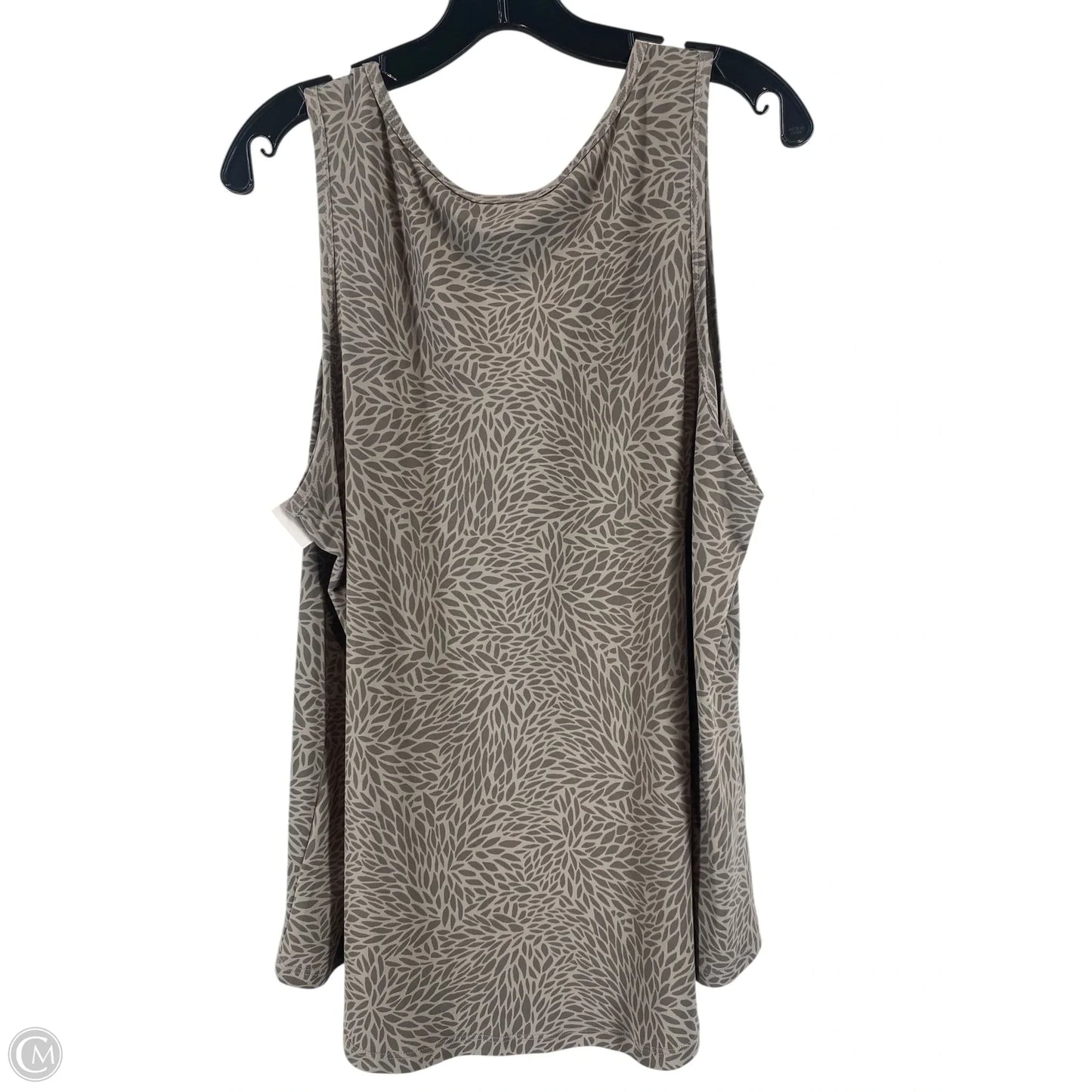 Top Sleeveless By Torrid In Grey, Size: 1x
