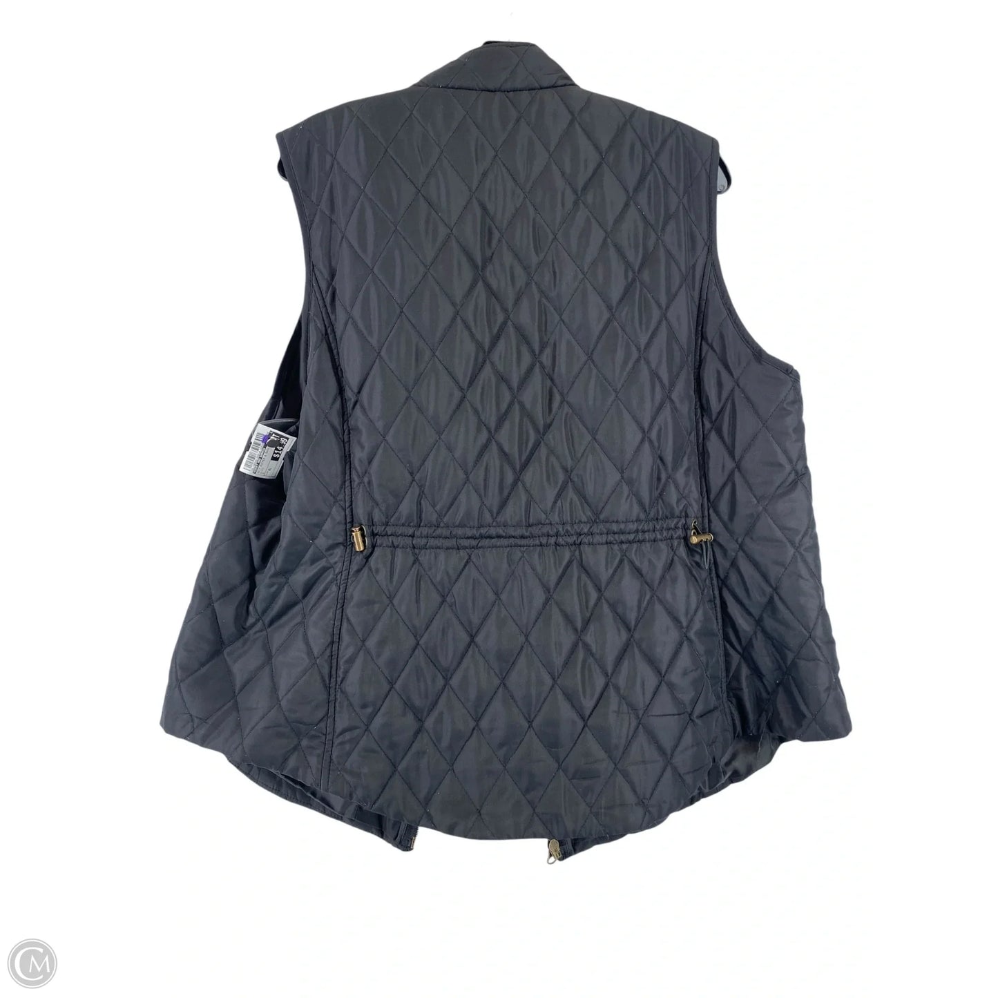 Vest Puffer & Quilted By Croft And Barrow In Black, Size: Xl