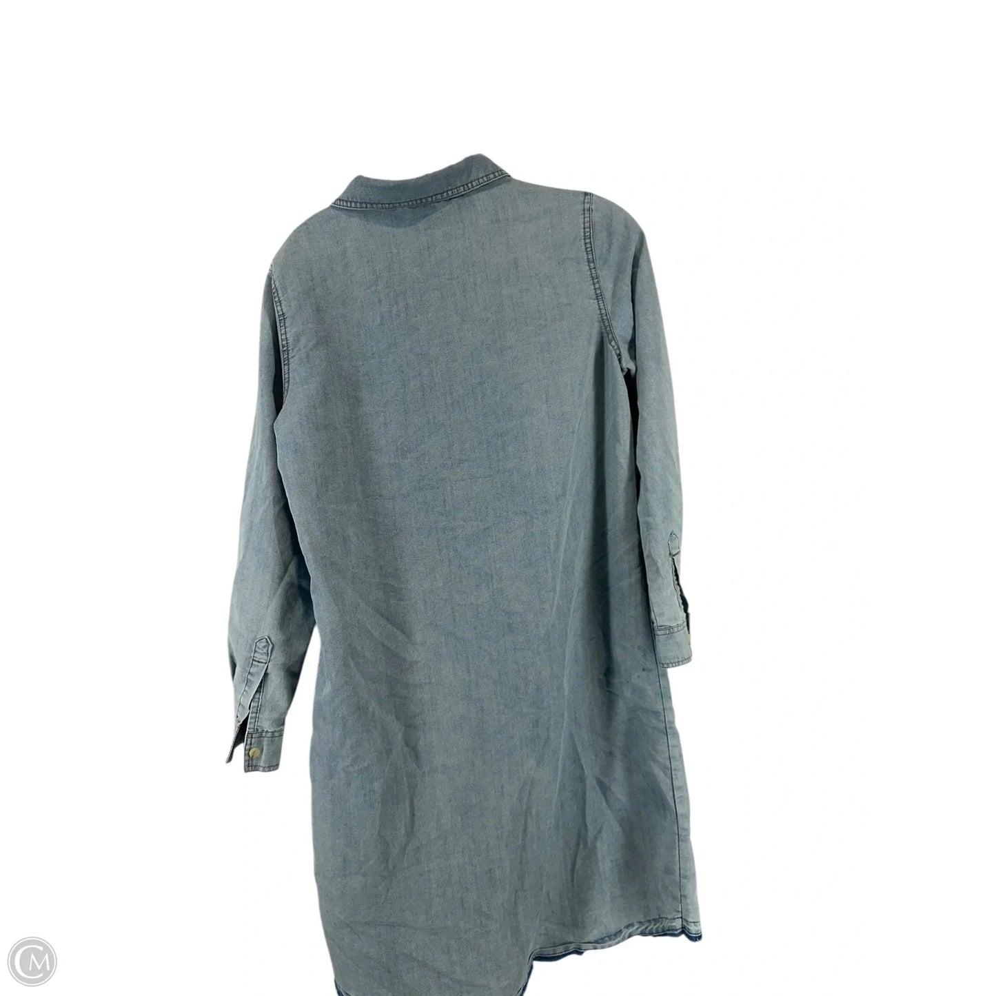 Dress Casual Short By Clothes Mentor In Blue Denim, Size: M