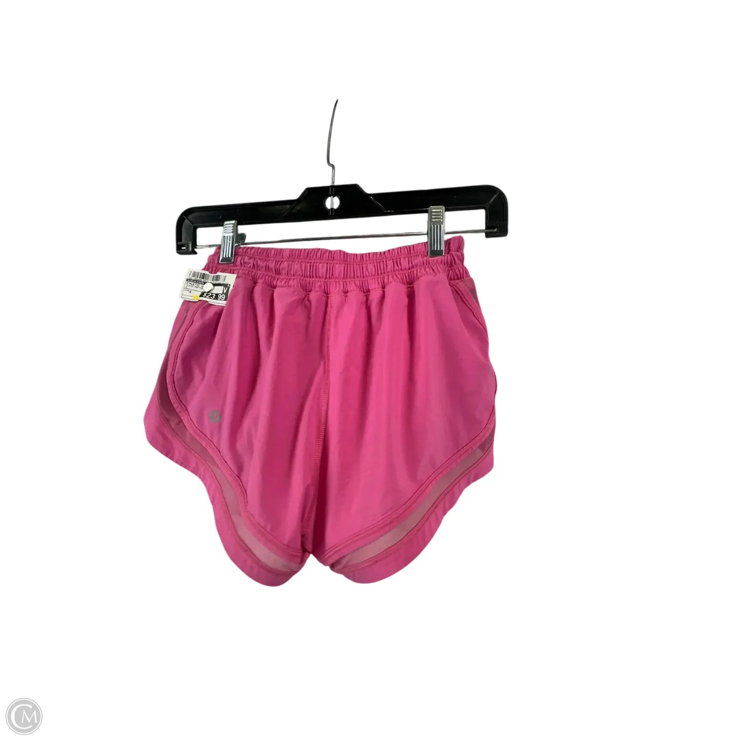 Athletic Shorts By Lululemon In Plaid Pattern, Size: S