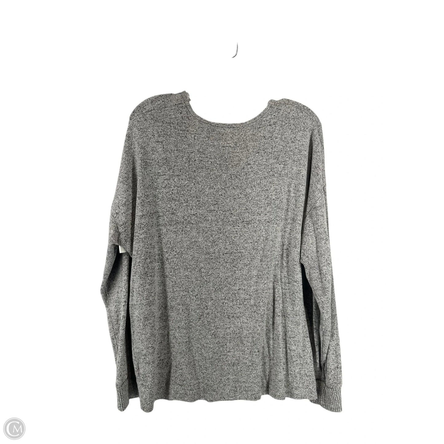 Top Long Sleeve By Pink Republic In Grey, Size: Xl