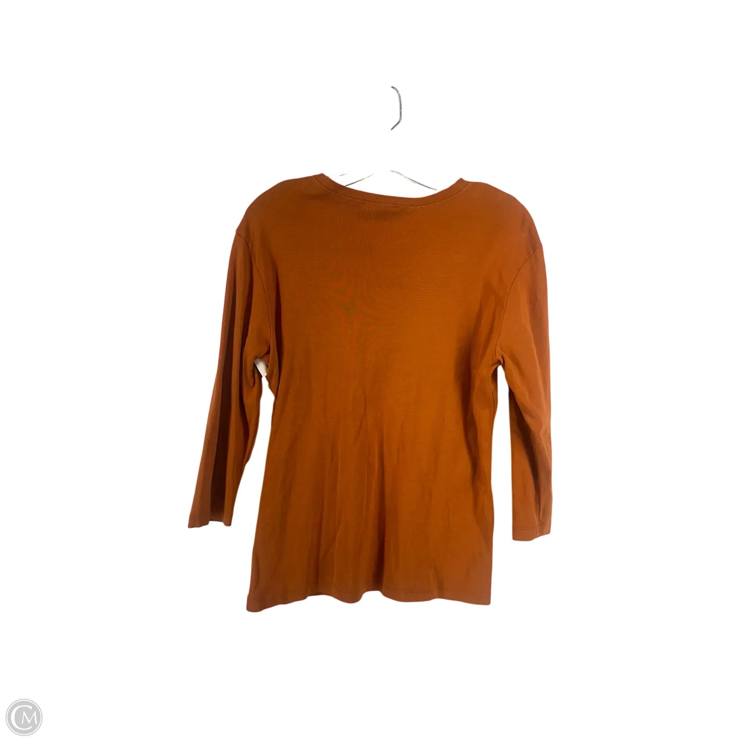 Top Long Sleeve By Clothes Mentor In Orange, Size: L