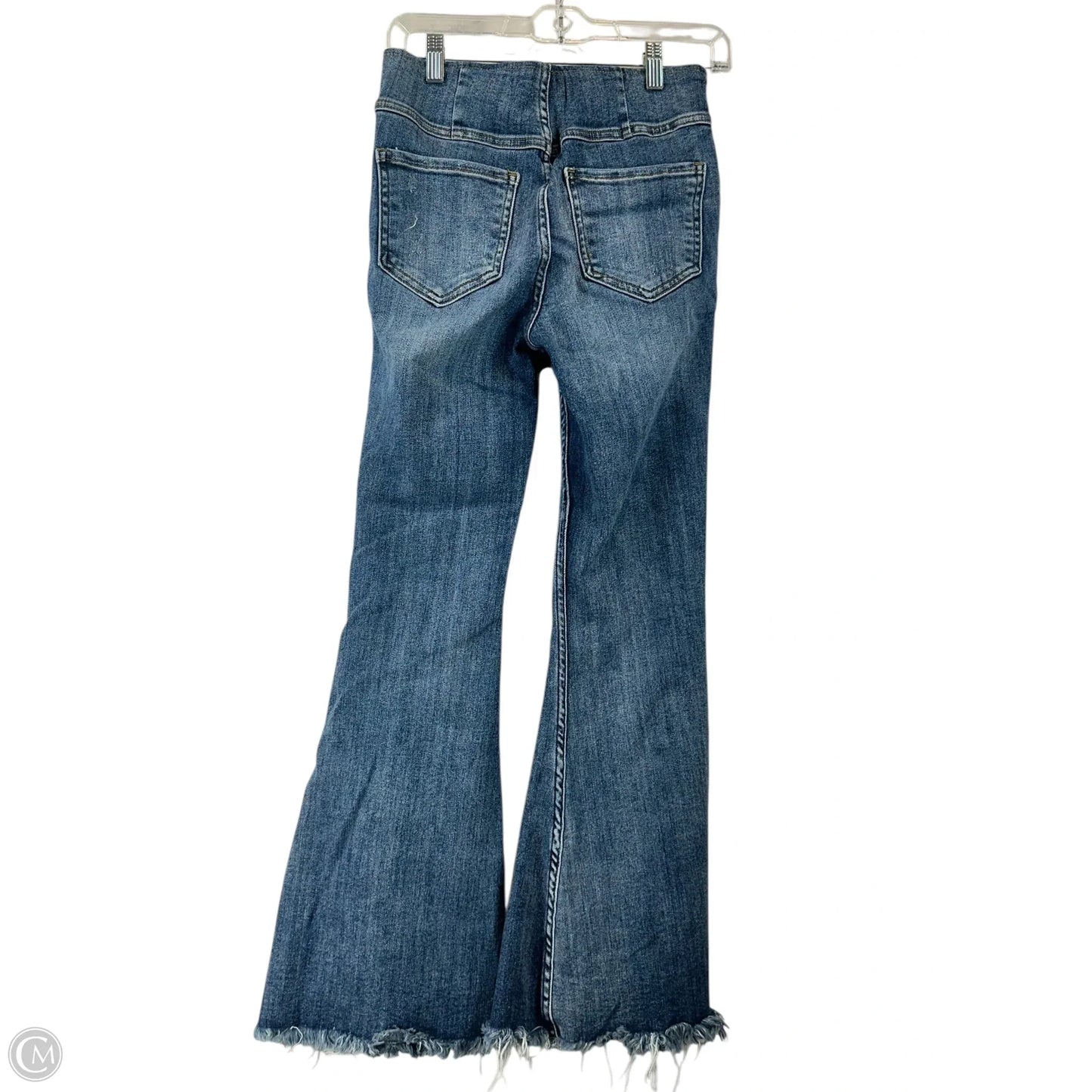 Jeans Flared By Risen In Blue Denim, Size: 4