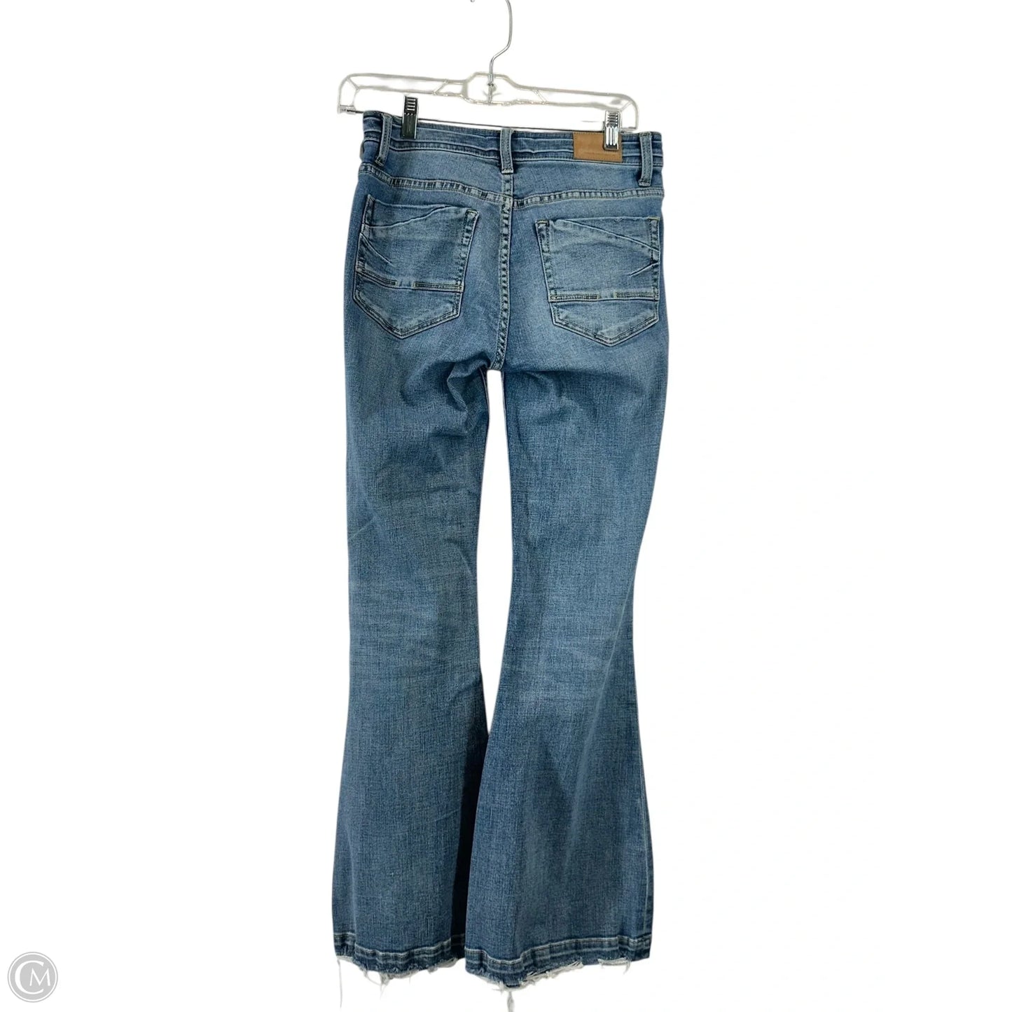 Jeans Flared By Bke In Blue Denim, Size: 4