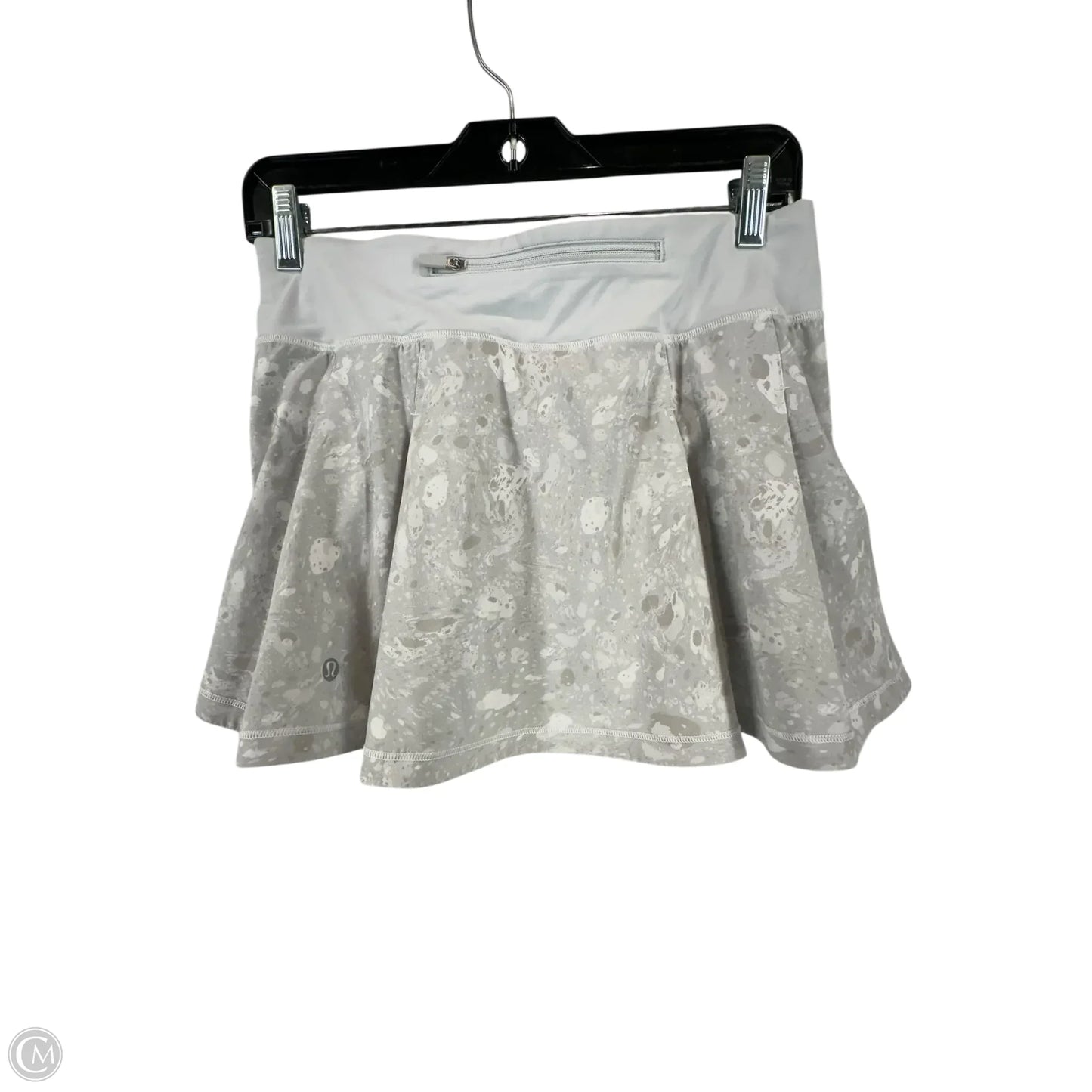 Athletic Skirt By Lululemon In Grey, Size: 6