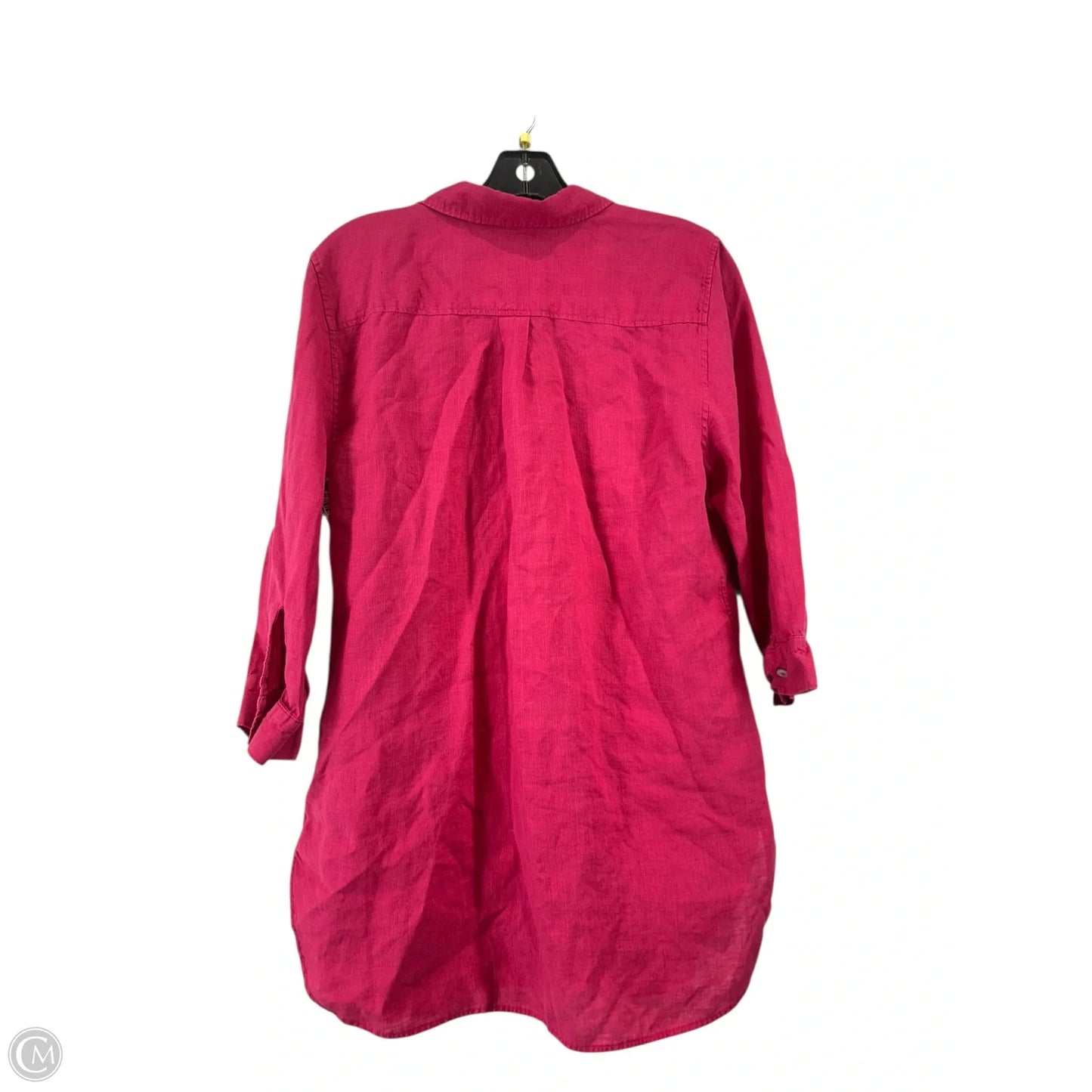 Top Long Sleeve By Chicos In Pink, Size: S