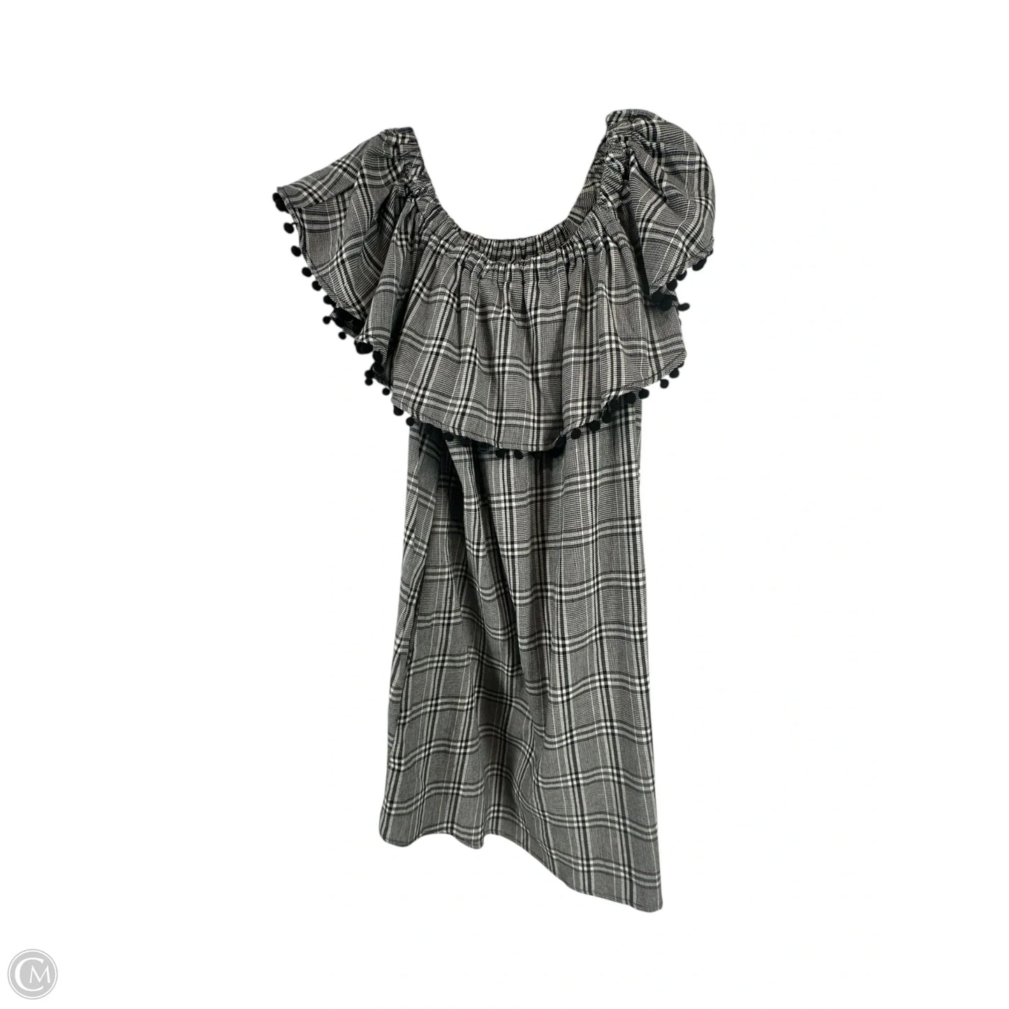 Dress Casual Short By Umgee In Plaid Pattern, Size: L