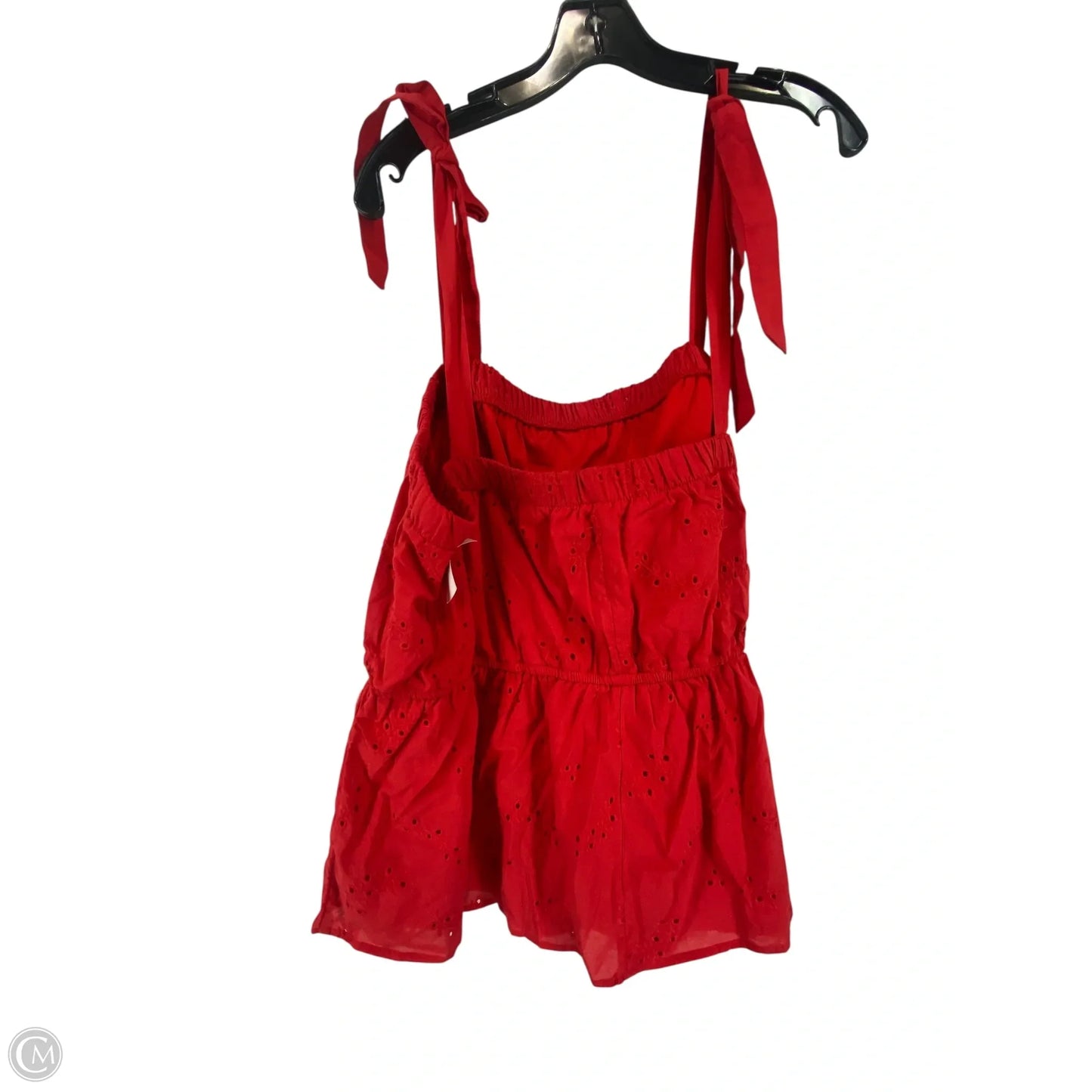 Top Sleeveless By Maurices In Red, Size: 1x