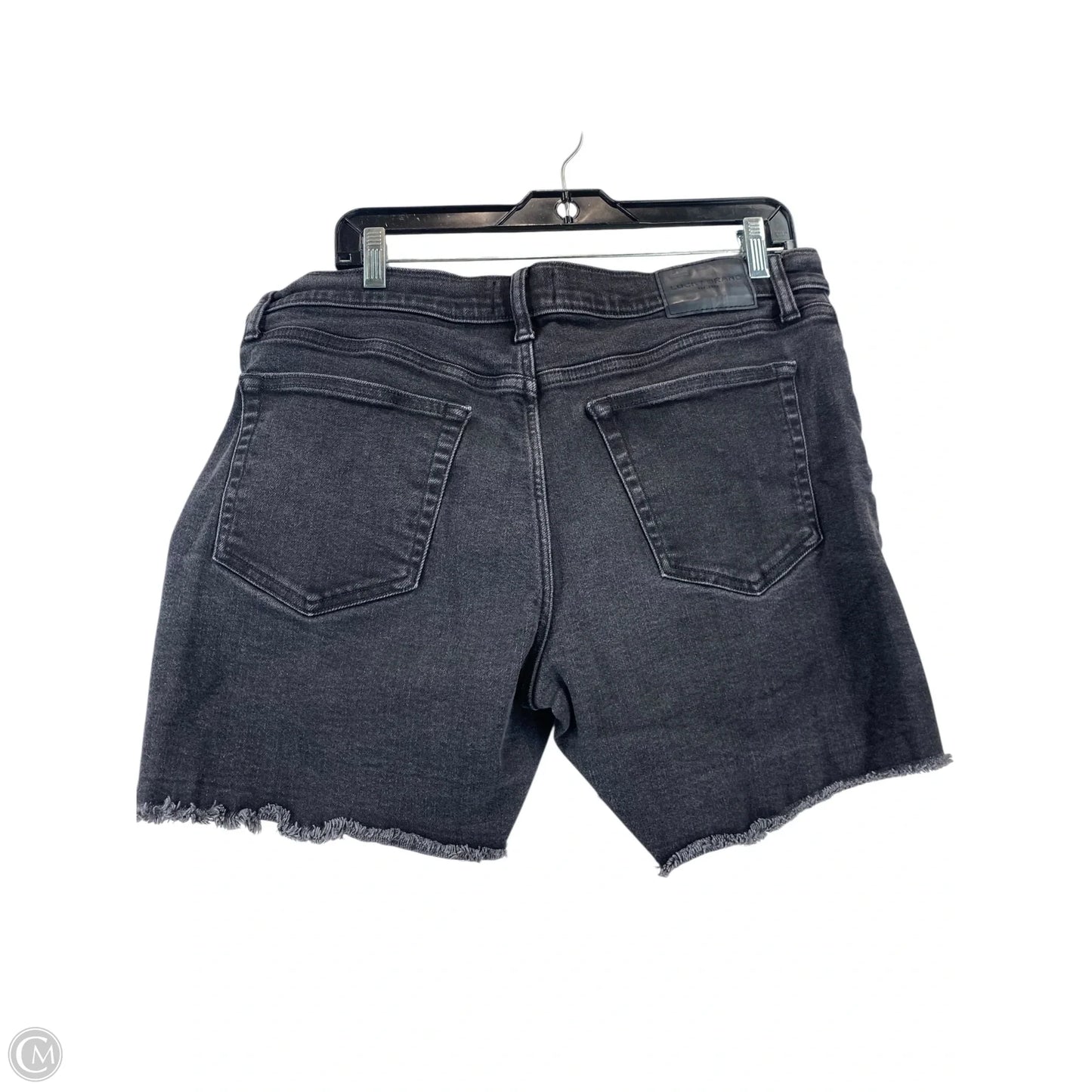 Shorts By Lucky Brand In Black Denim, Size: 14