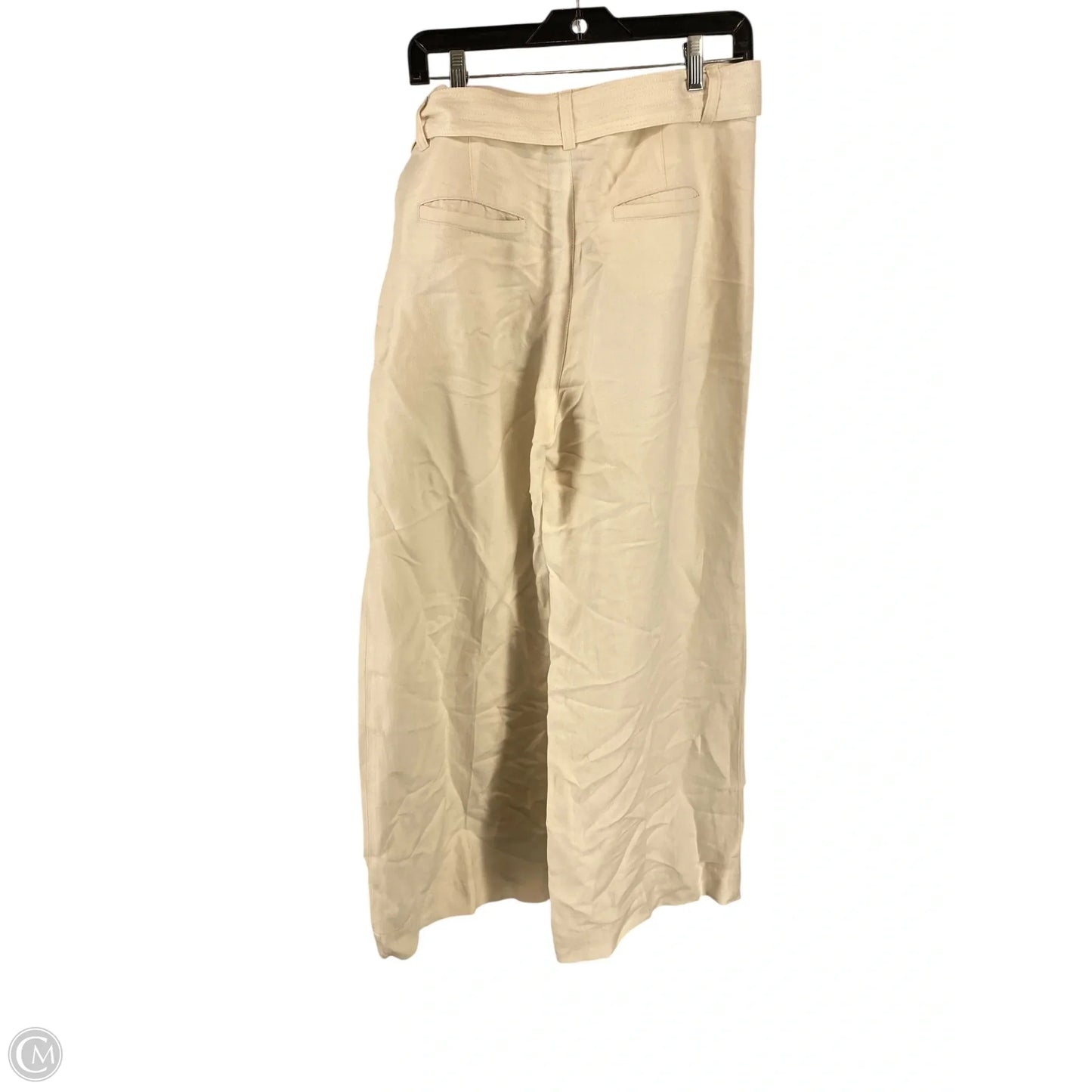 Pants Linen By Banana Republic In White, Size: 10