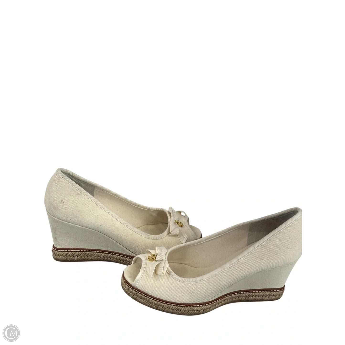 Shoes Designer By Tory Burch In Cream, Size: 11