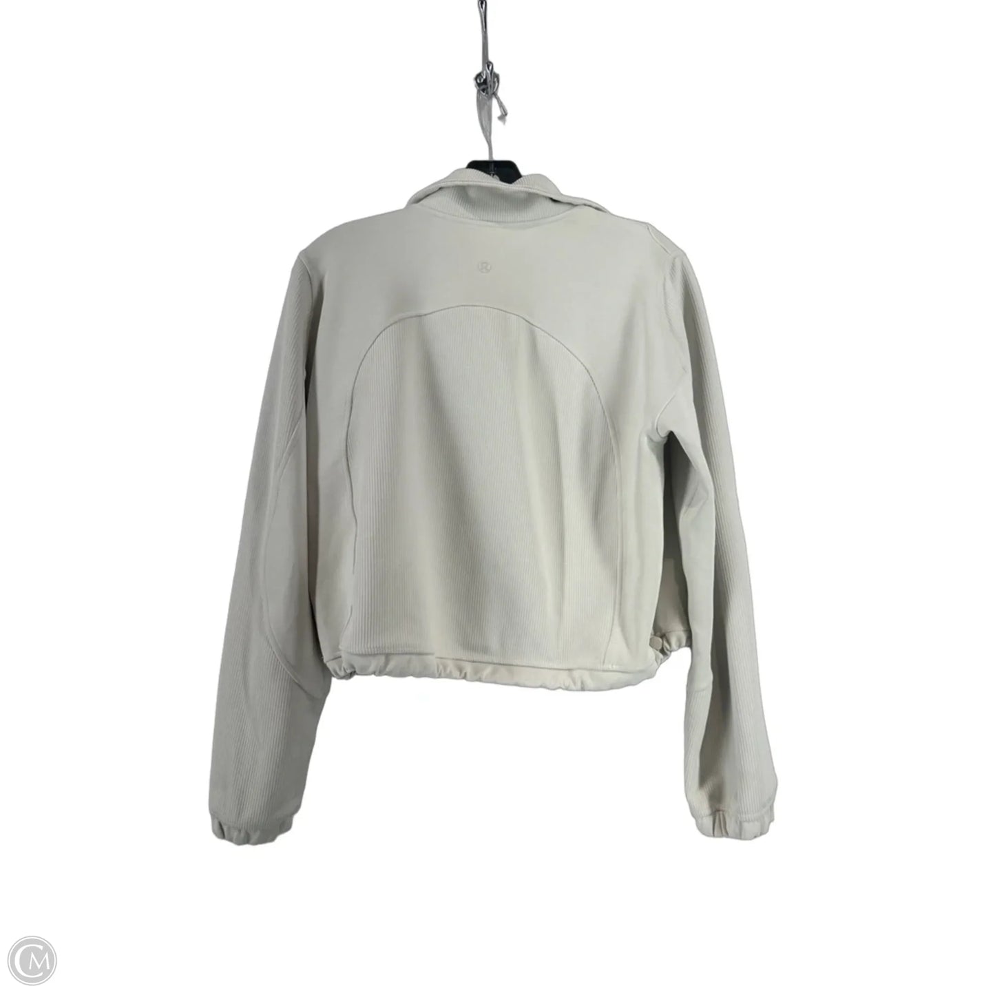 Sweatshirt Collar By Lululemon In Grey, Size: 4