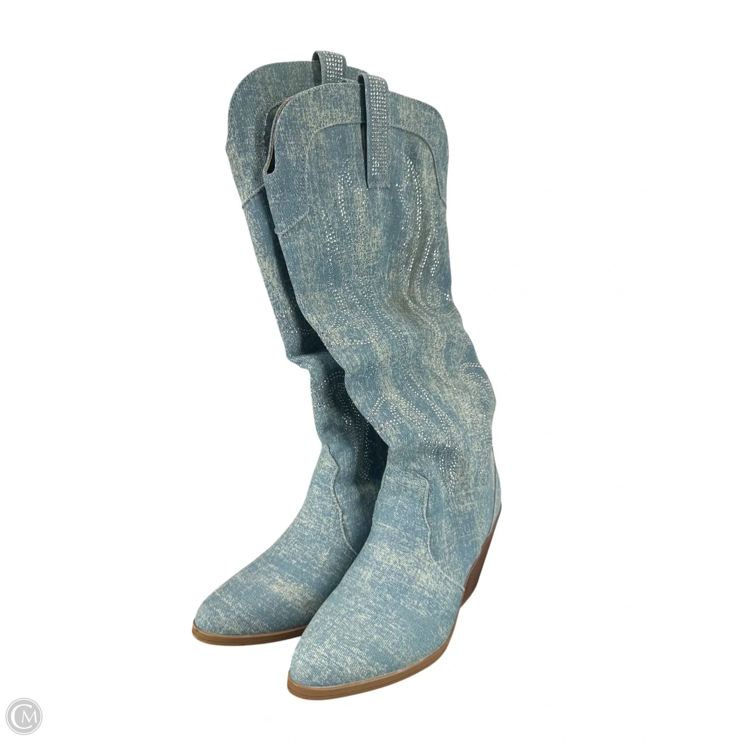 Boots Western By Sugar In Blue, Size: 7.5