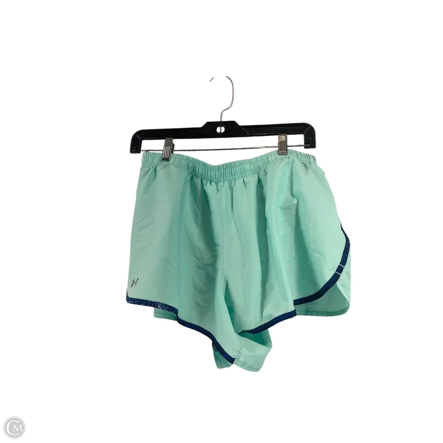 Athletic Shorts By Under Armour In Green, Size: M