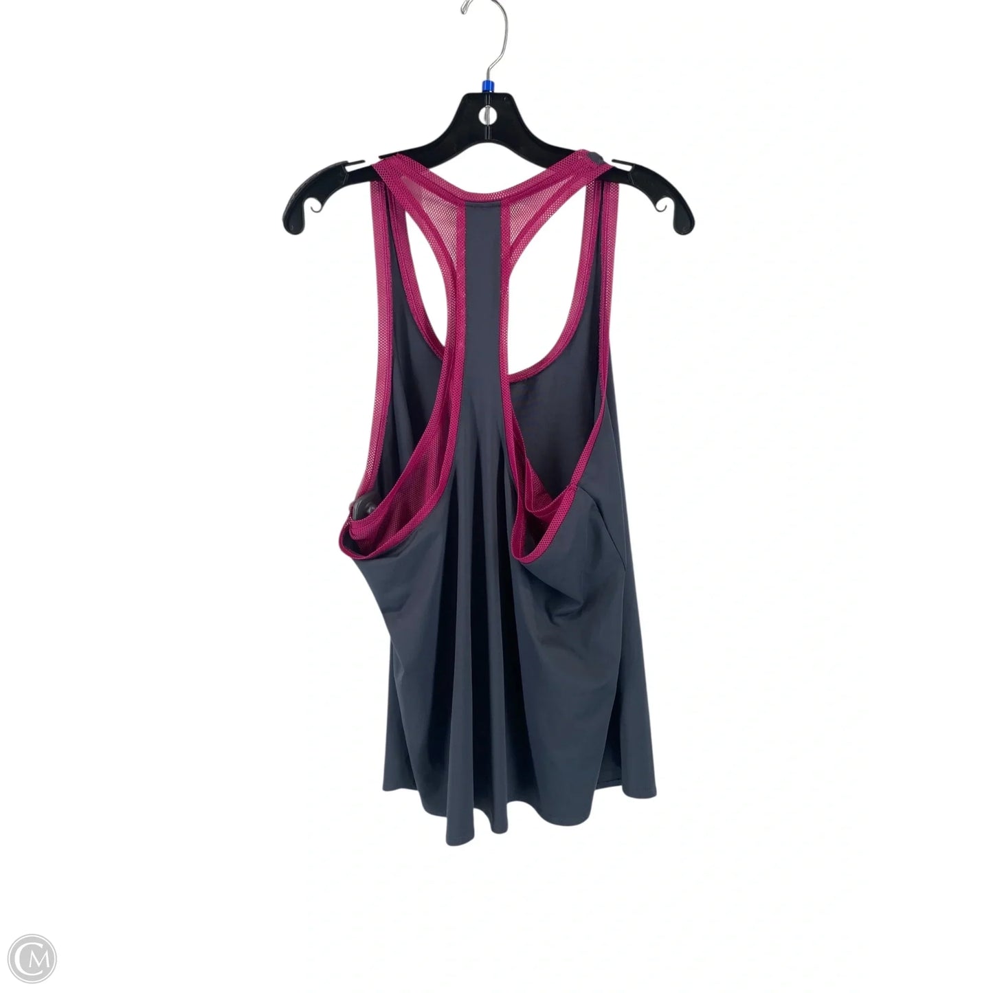 Athletic Top Short Sleeve By Fabletics In Grey, Size: Xxl