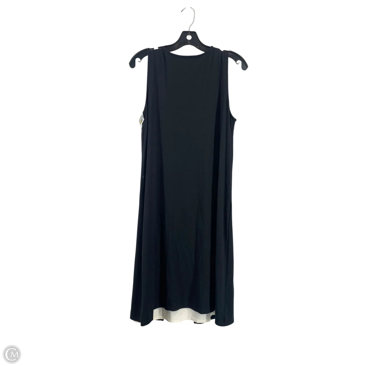 Dress Casual Midi By J. Jill In Black & White, Size: M