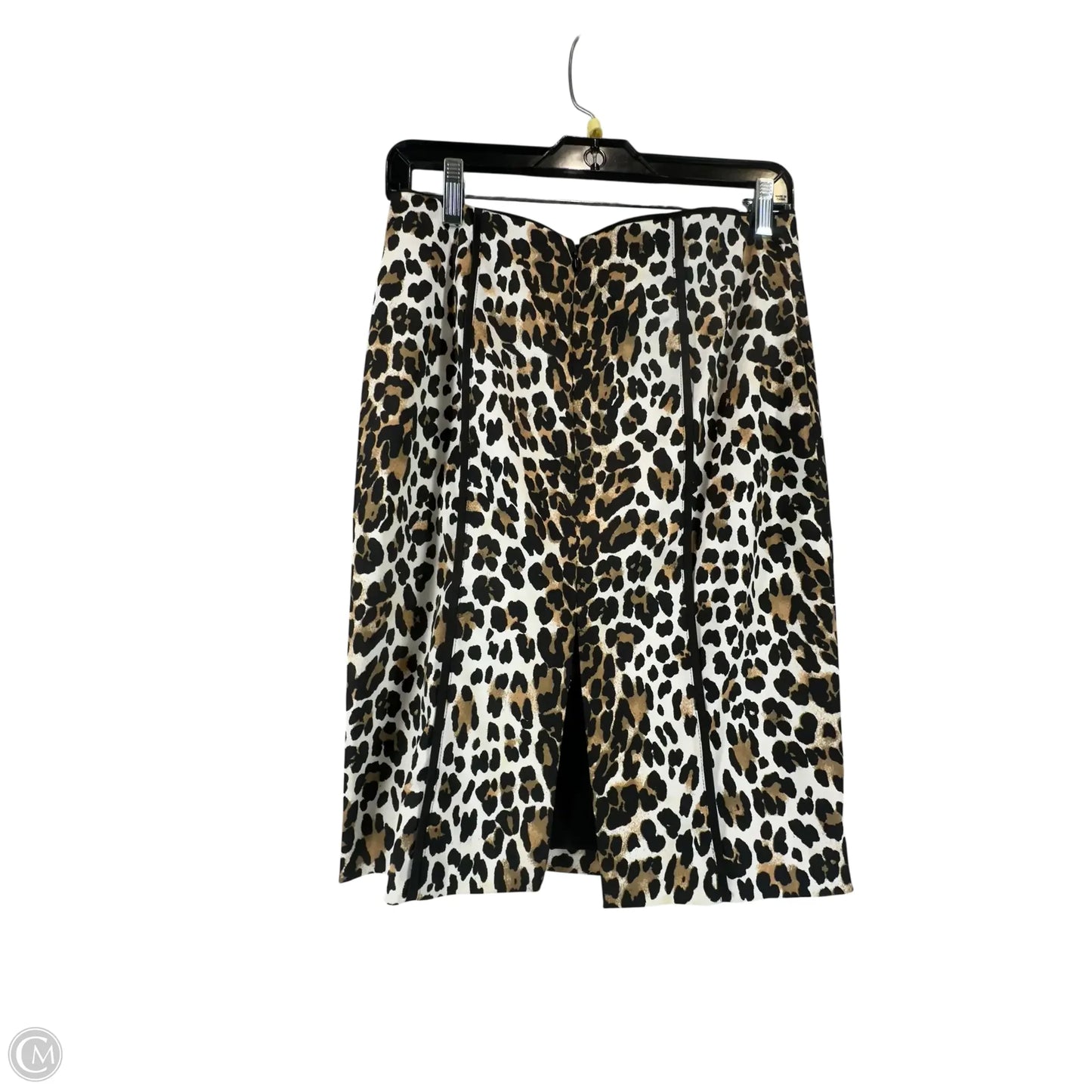 Skirt Midi By White House Black Market In Animal Print, Size: 2