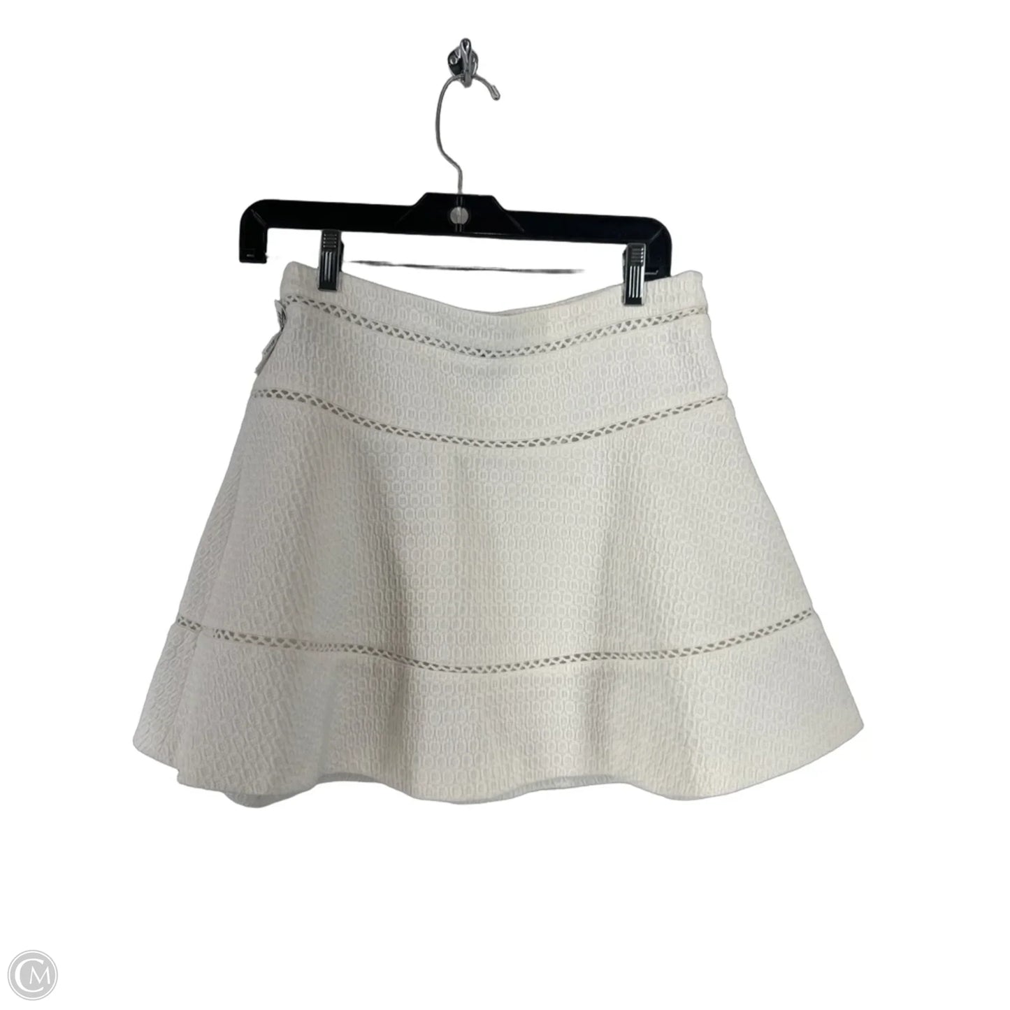 Skirt Mini & Short By Banana Republic In White, Size: 2