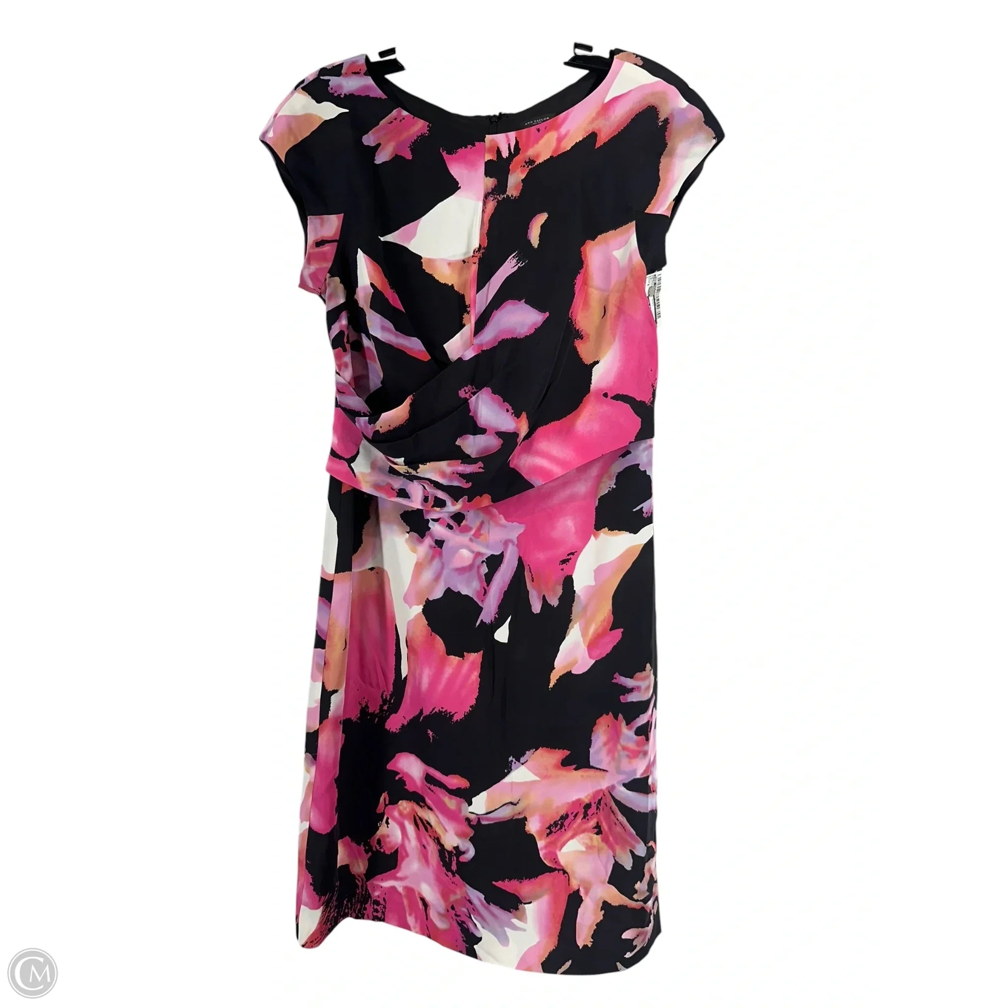 ann taylor short sleeve dress Ann Taylor The Short Sleeve Sheath Dress in Bi-Stretch  Curvy Fit Size 2 Toasted Oat Women's